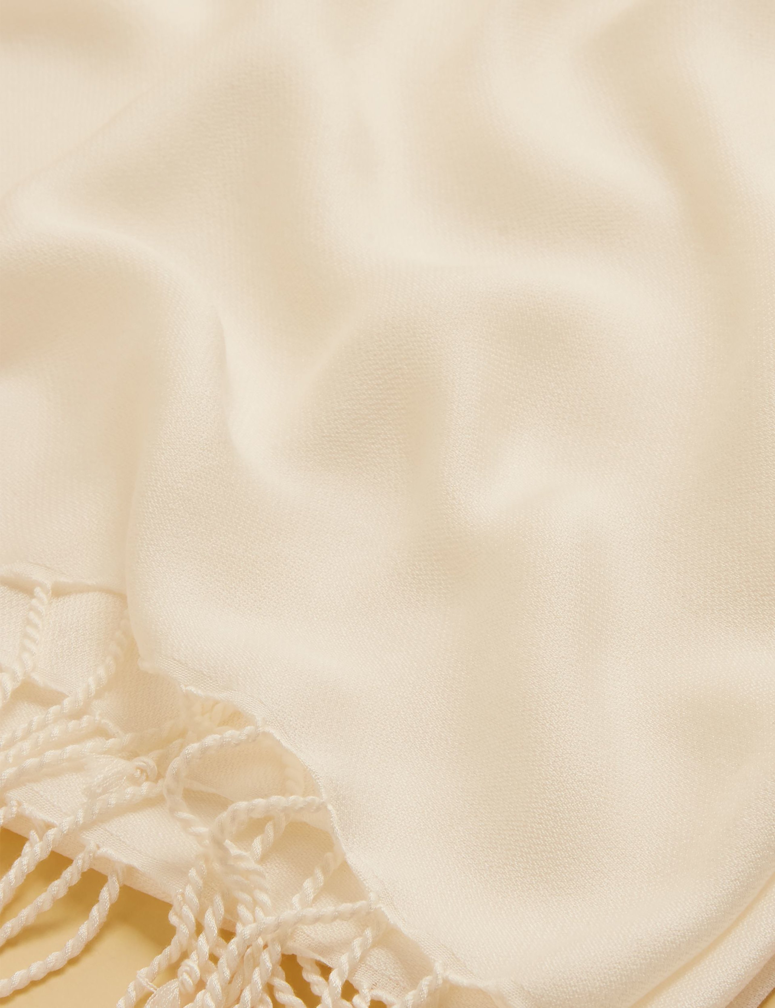 Pure Modal Tassel Scarf 7 of 7