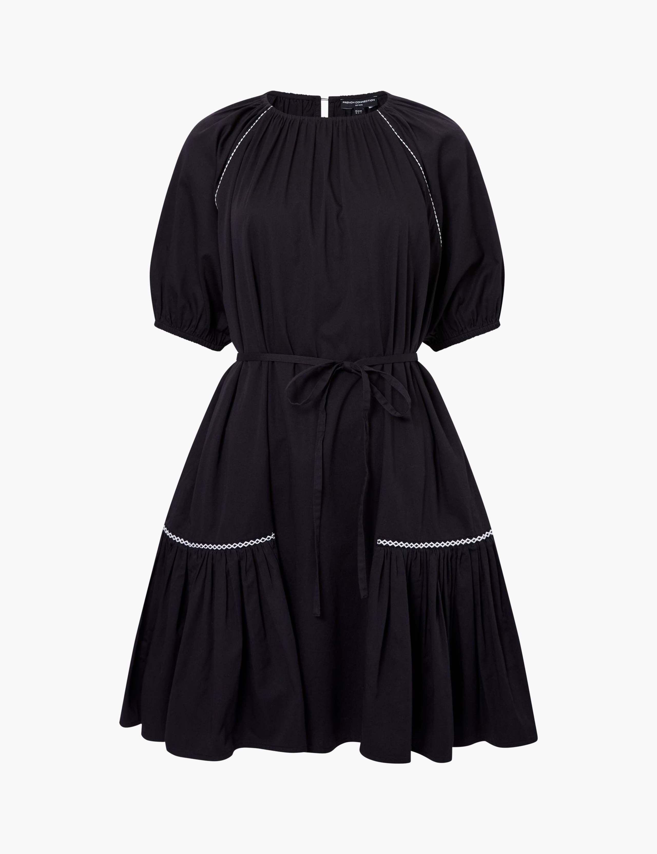 Pure Cotton Embroidered Mini Waisted Dress 2 of 3