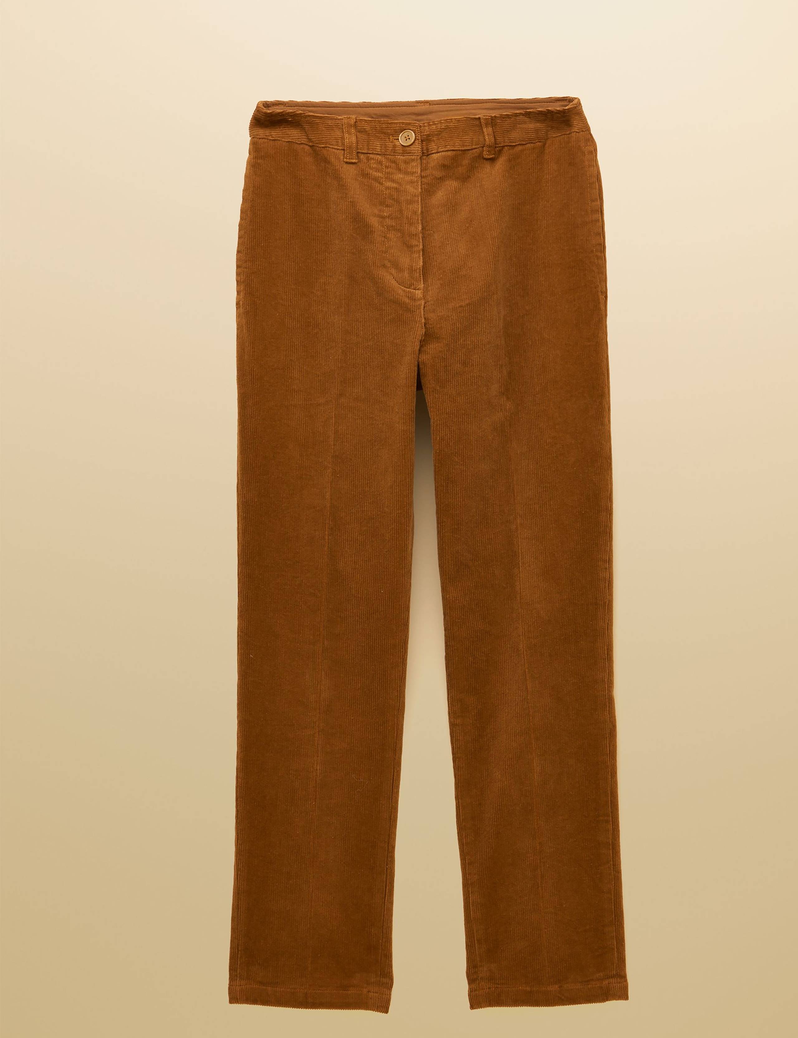 Cotton Rich Cord Ankle Grazer Trousers 2 of 7