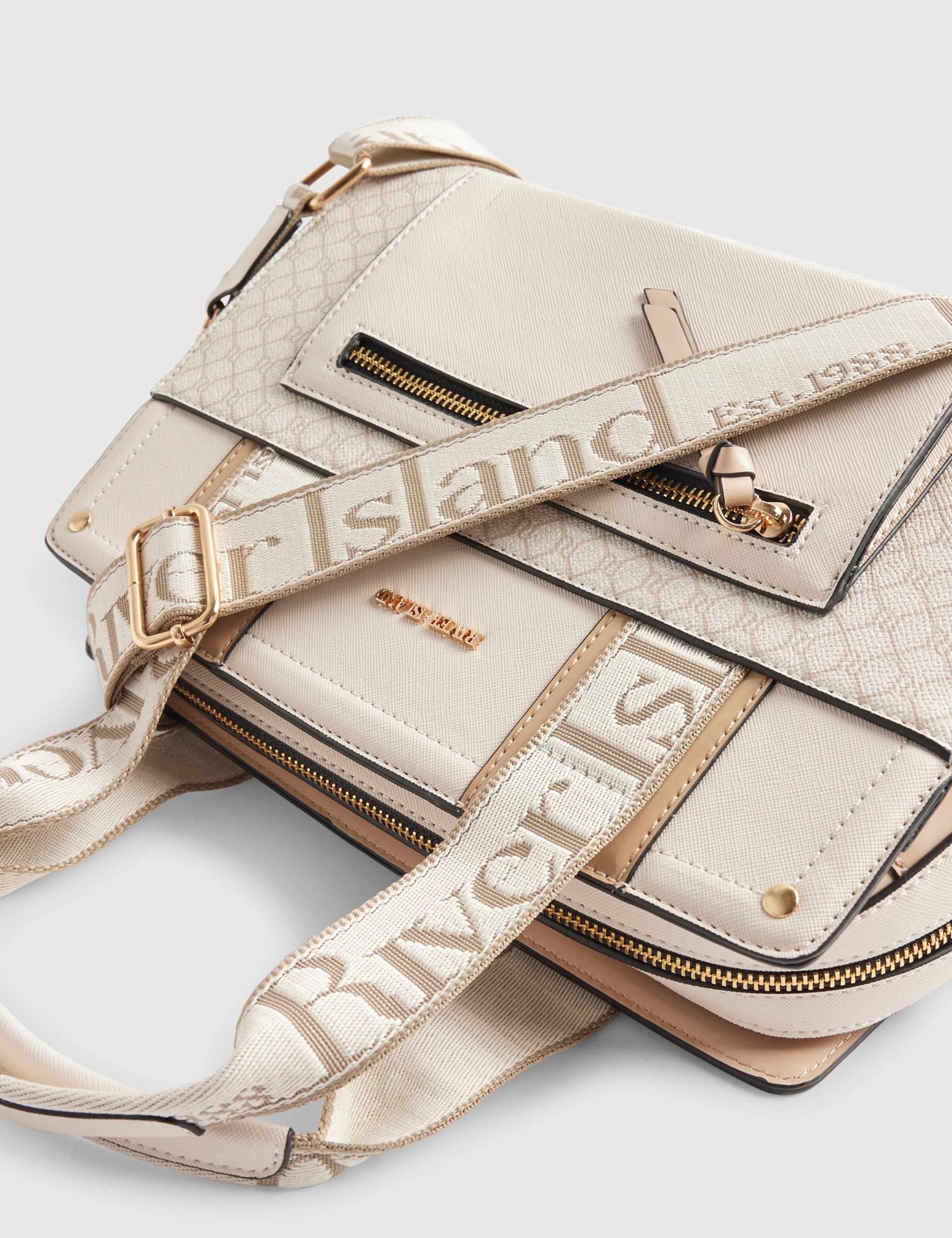 Webbing Strap Cross Body Tote Bag 4 of 5