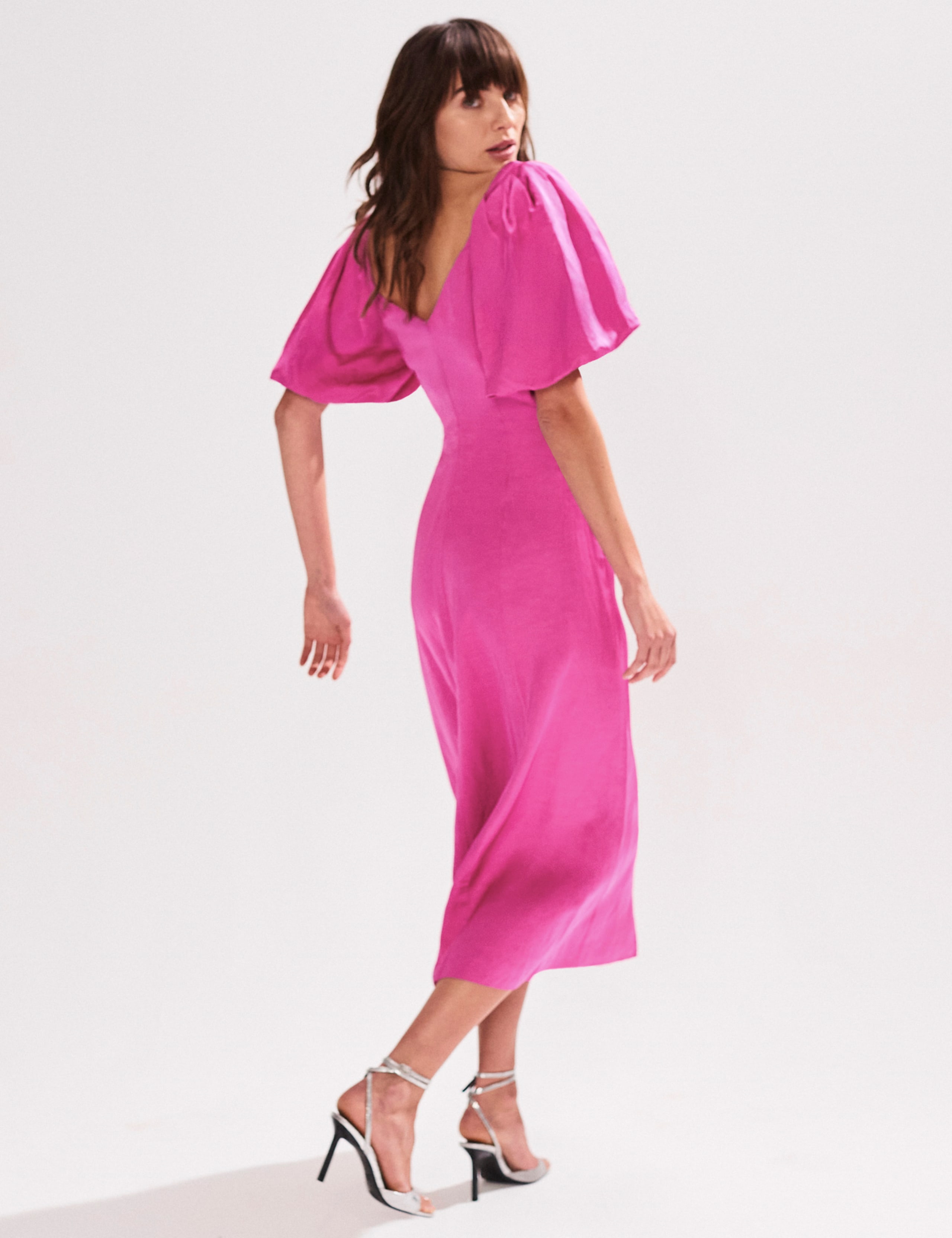 Puff Sleeve Midaxi Tea Dress 4 of 4