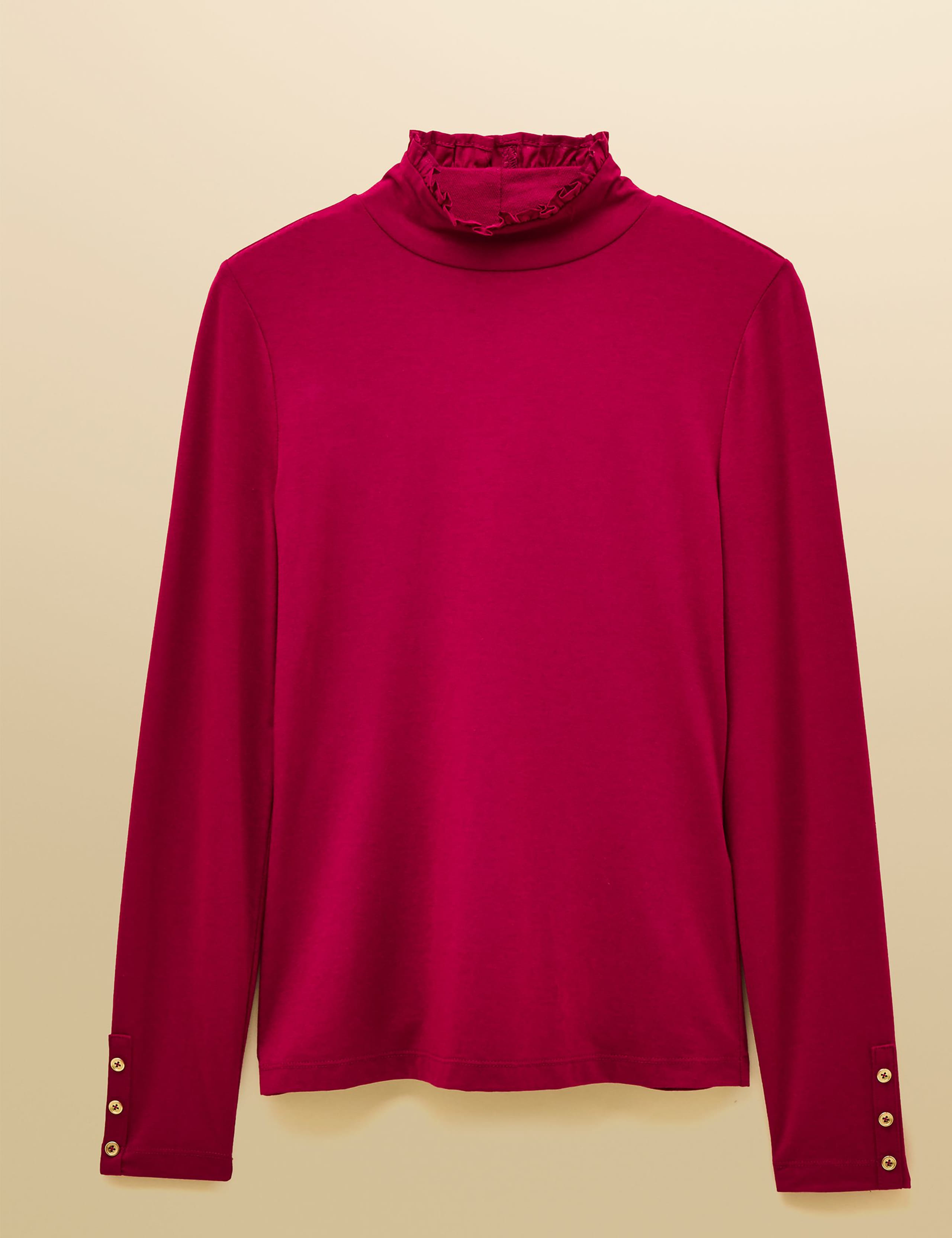 Jersey Frill Neck Top 2 of 5