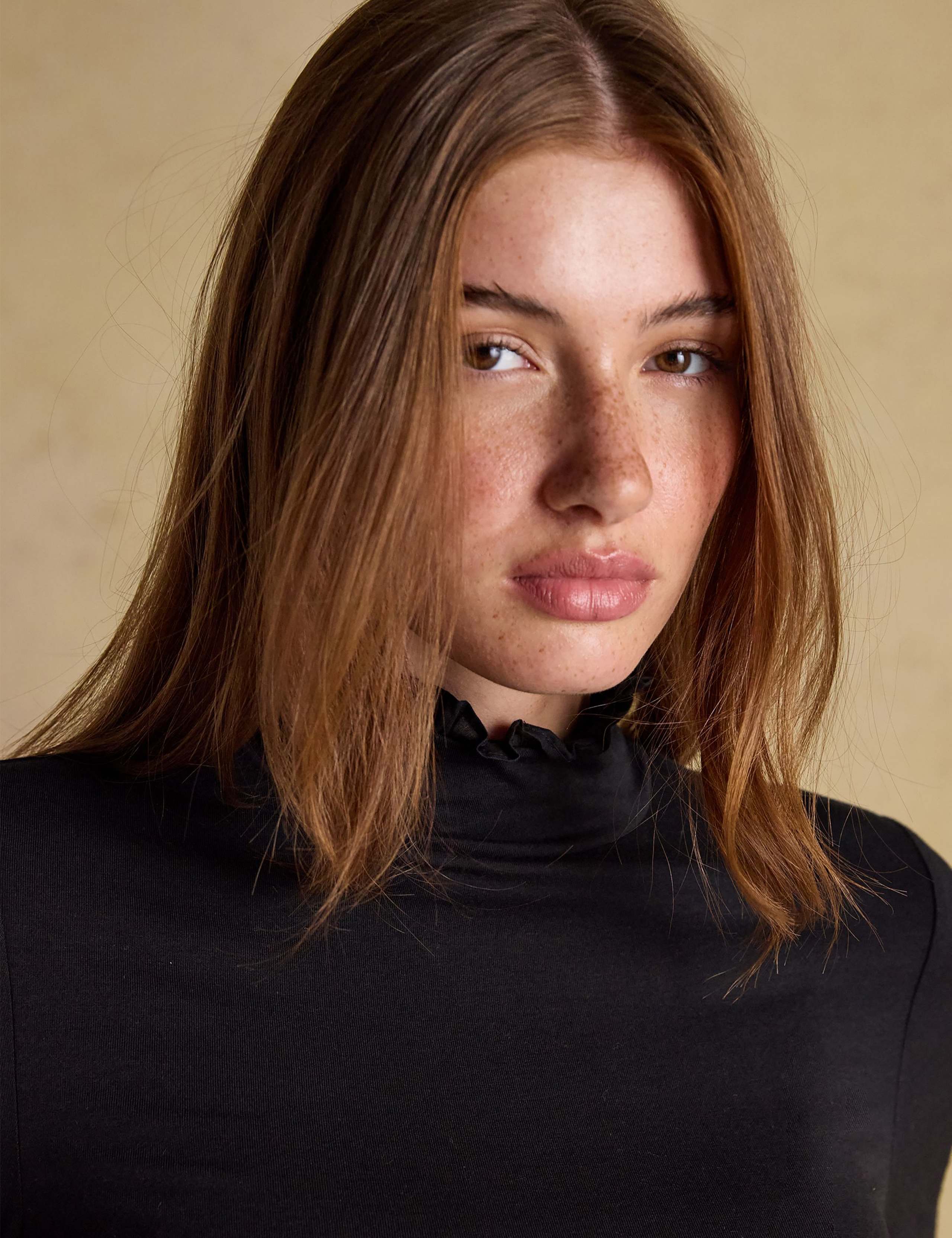 Jersey Frill Neck Top 4 of 5