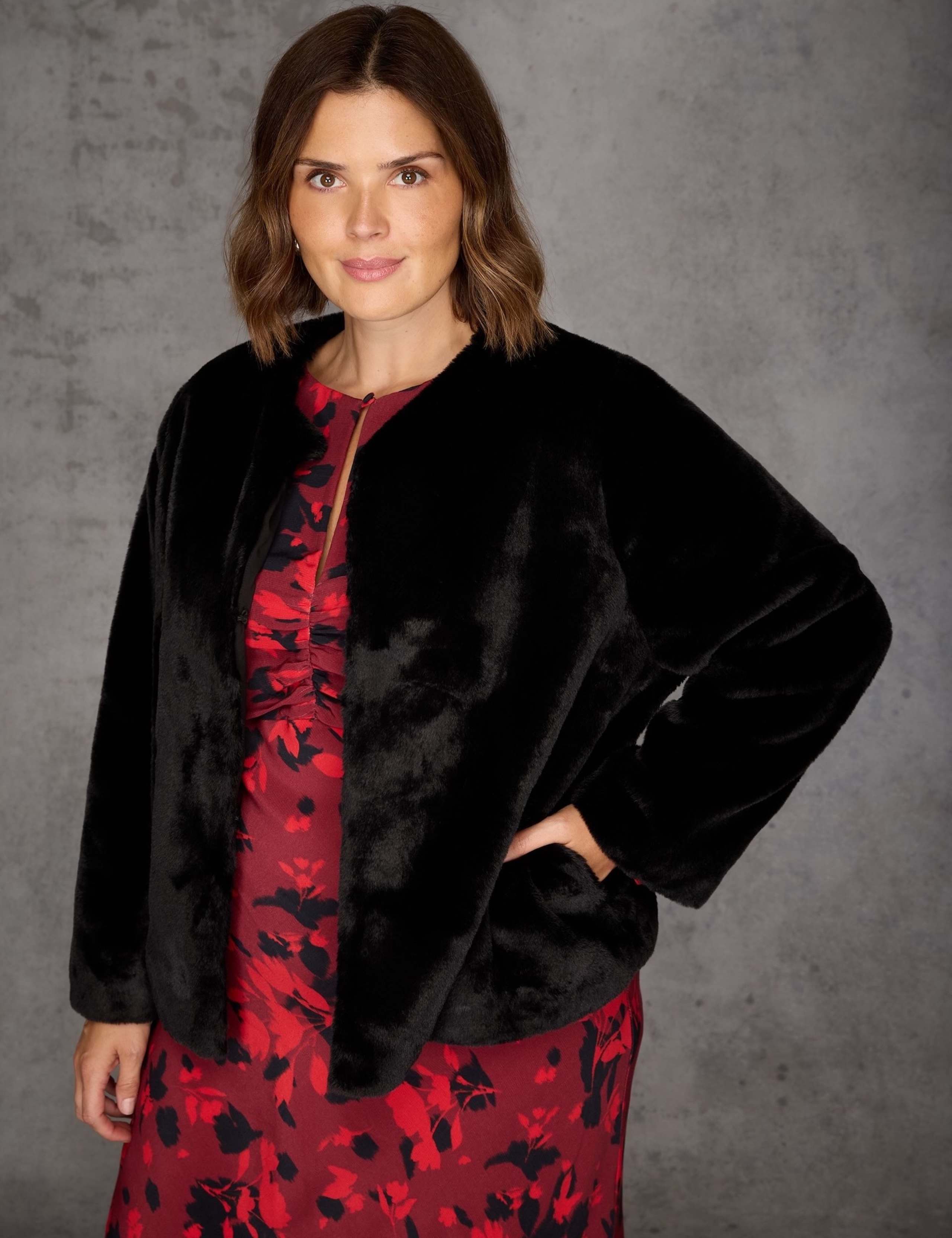 Faux Fur Jacket 3 of 6