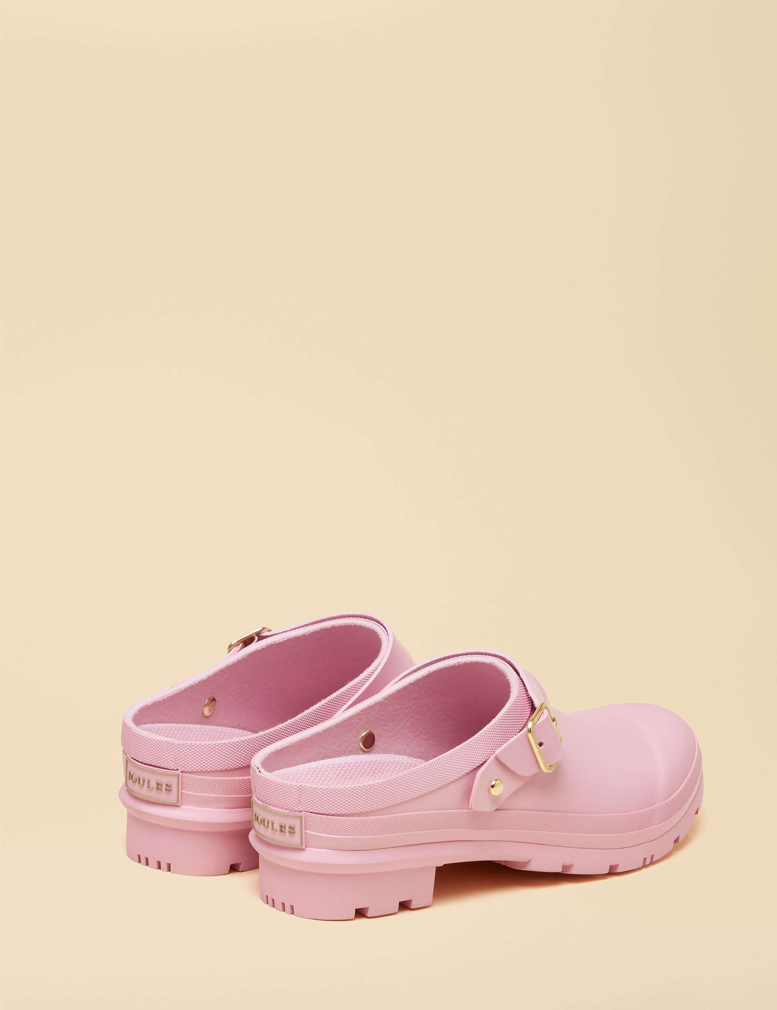 Buckle Block Heel Clogs 3 of 6