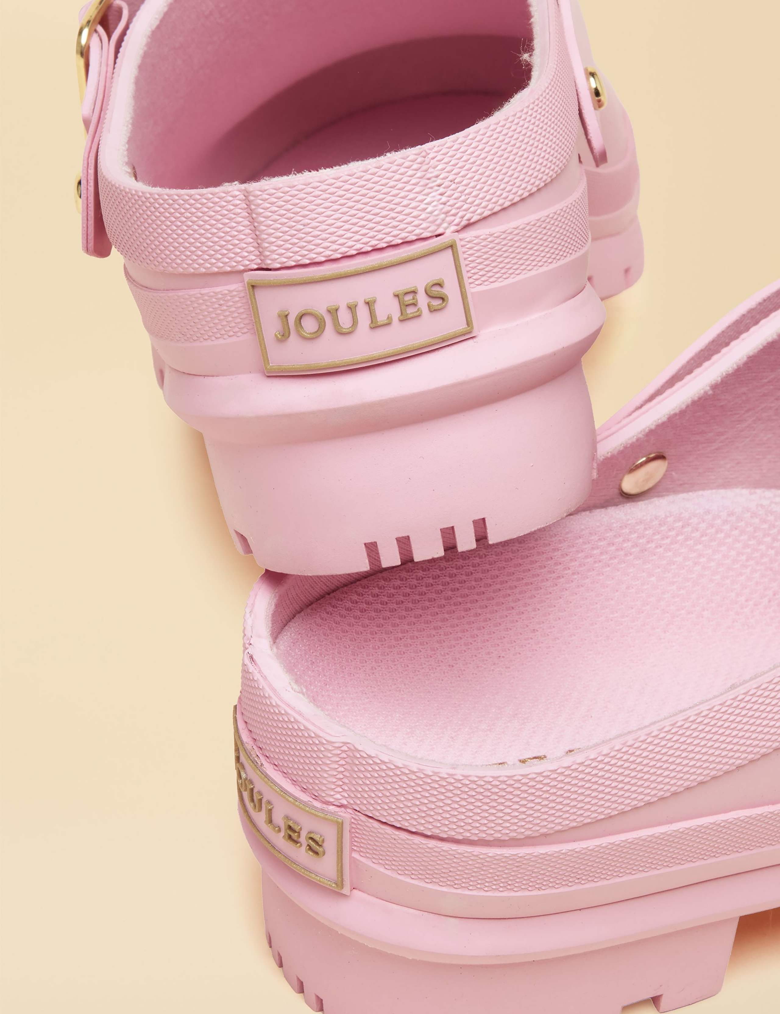 Buckle Block Heel Clogs 5 of 6