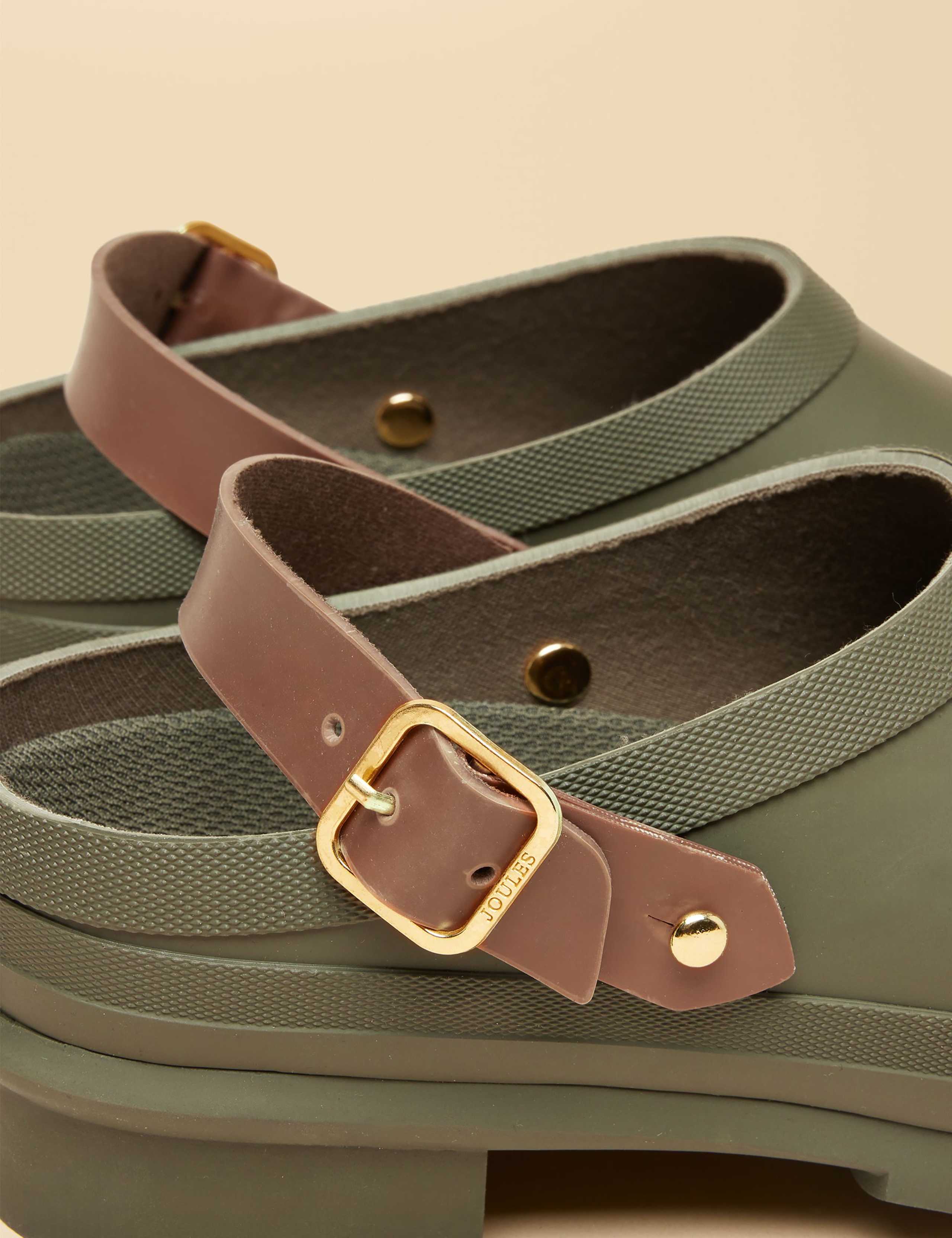 Buckle Block Heel Clogs 4 of 5