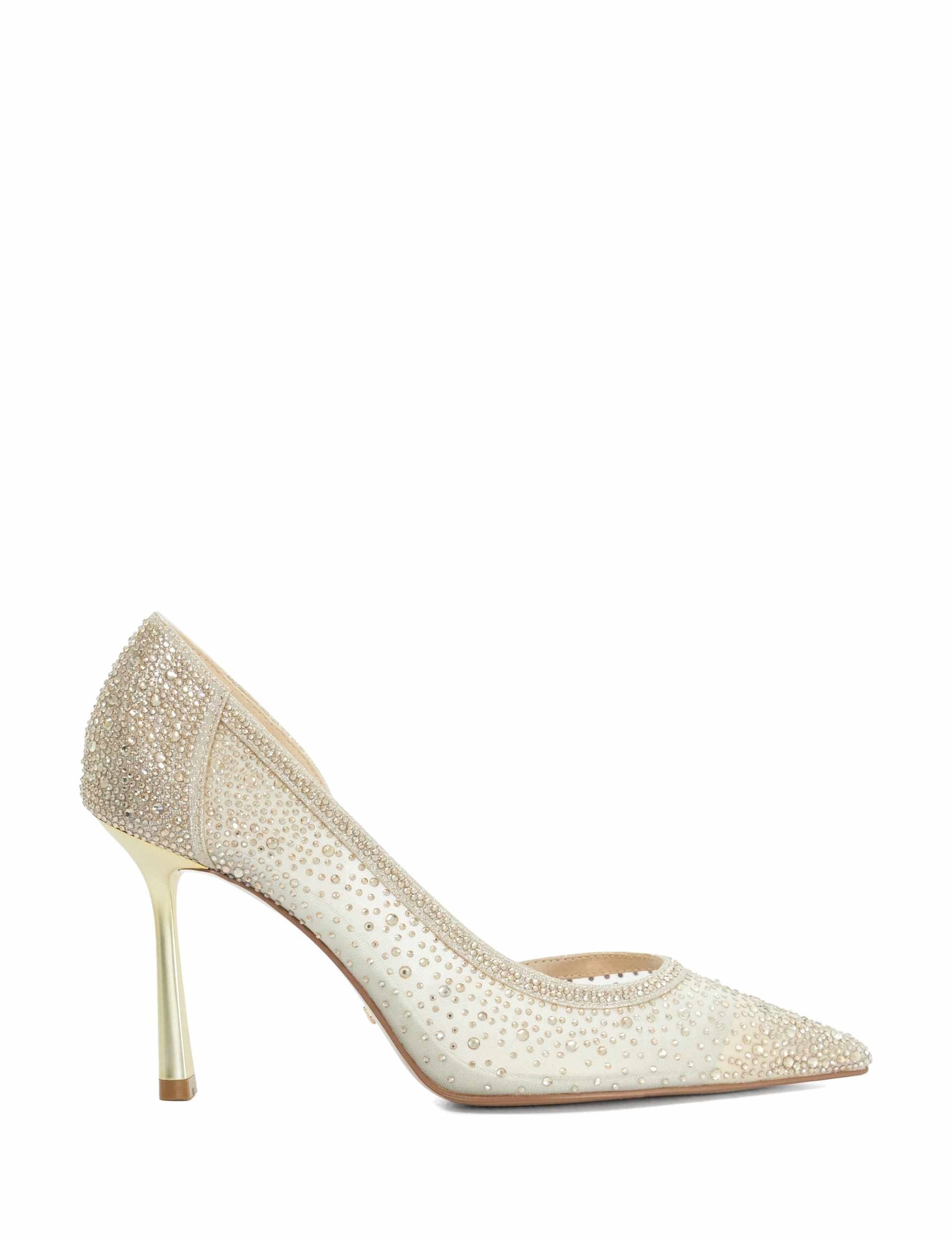 Sparkle Stiletto Heel Court Shoes 1 of 5