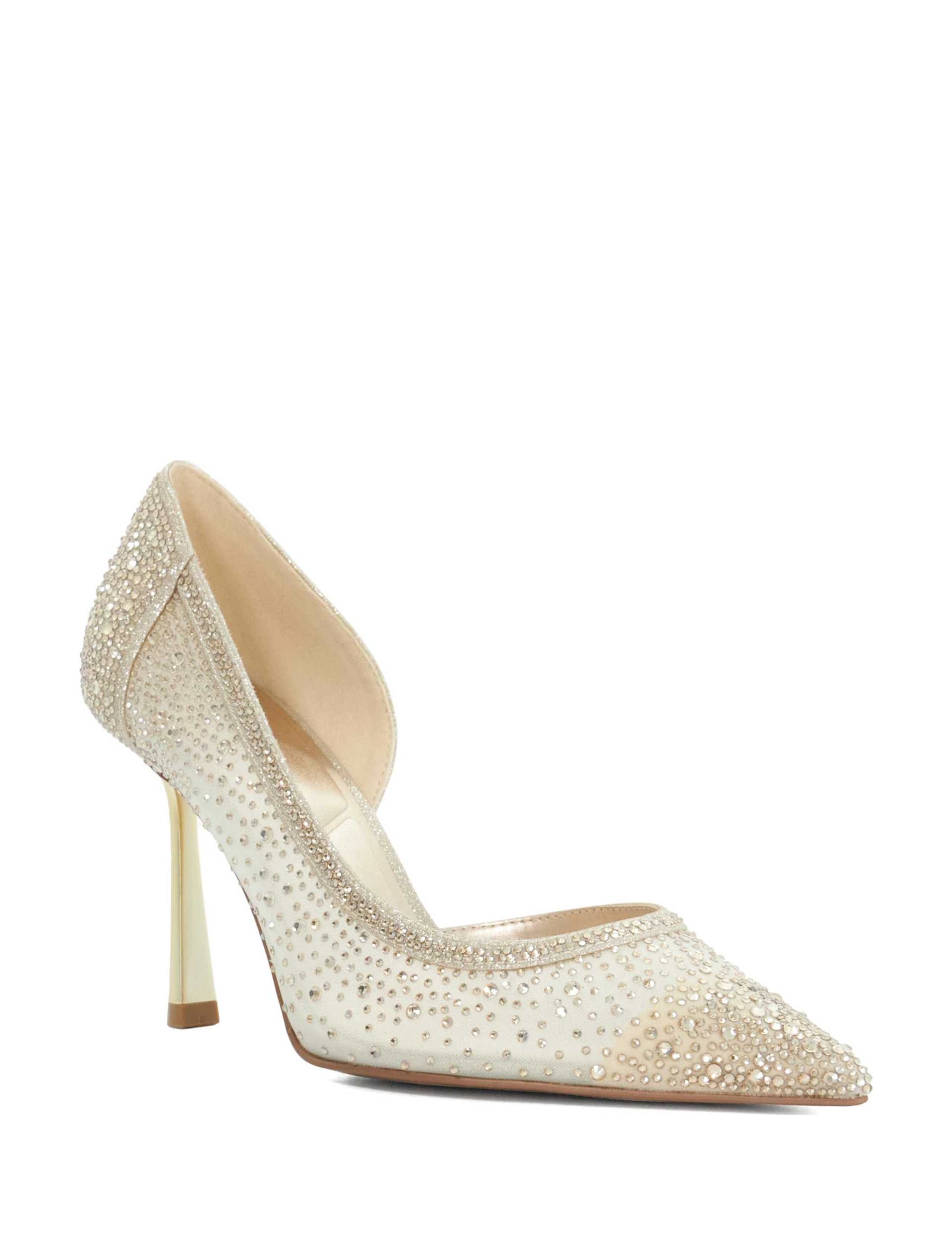 Sparkle Stiletto Heel Court Shoes 3 of 5