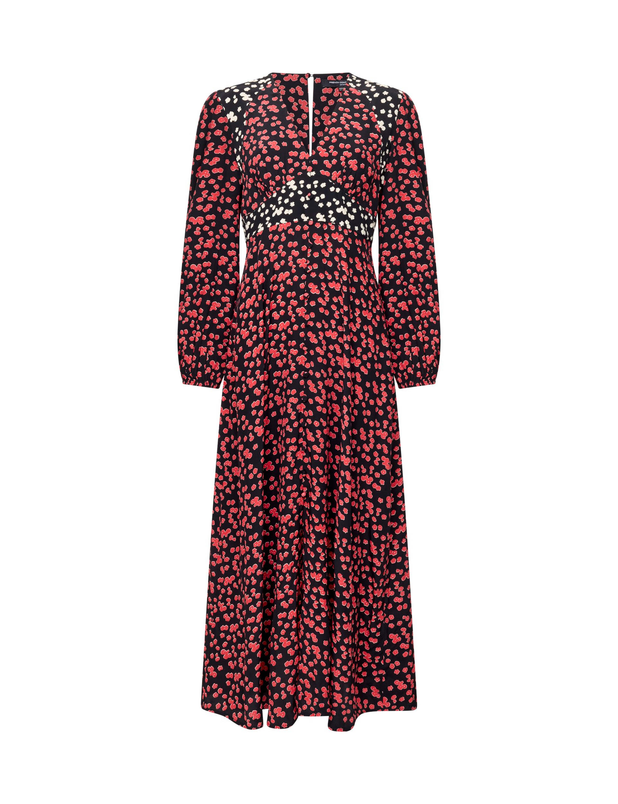 Floral V-Neck Maxi Skater Dress 2 of 3