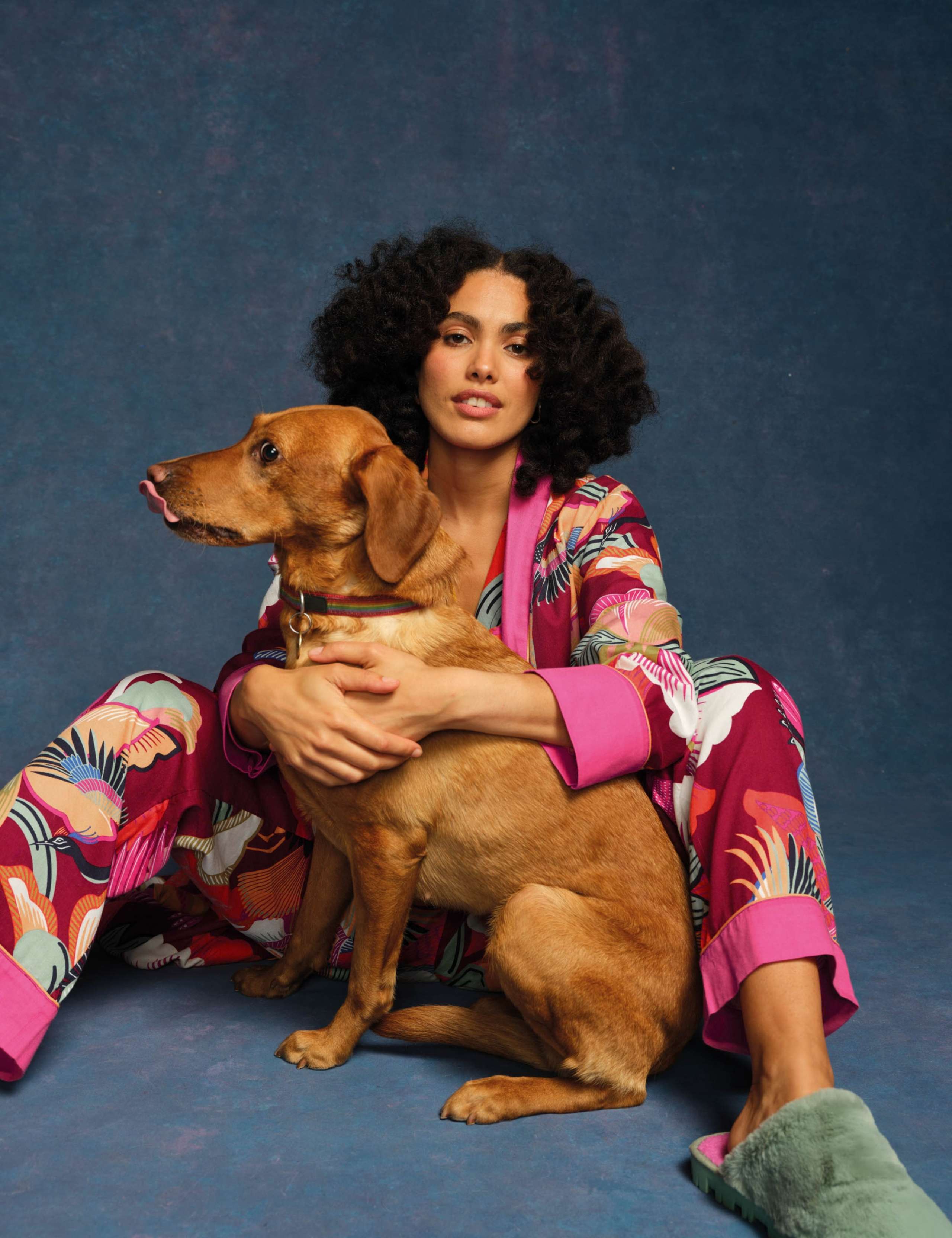 Cotton Rich Floral Pyjama Bottoms 7 of 7