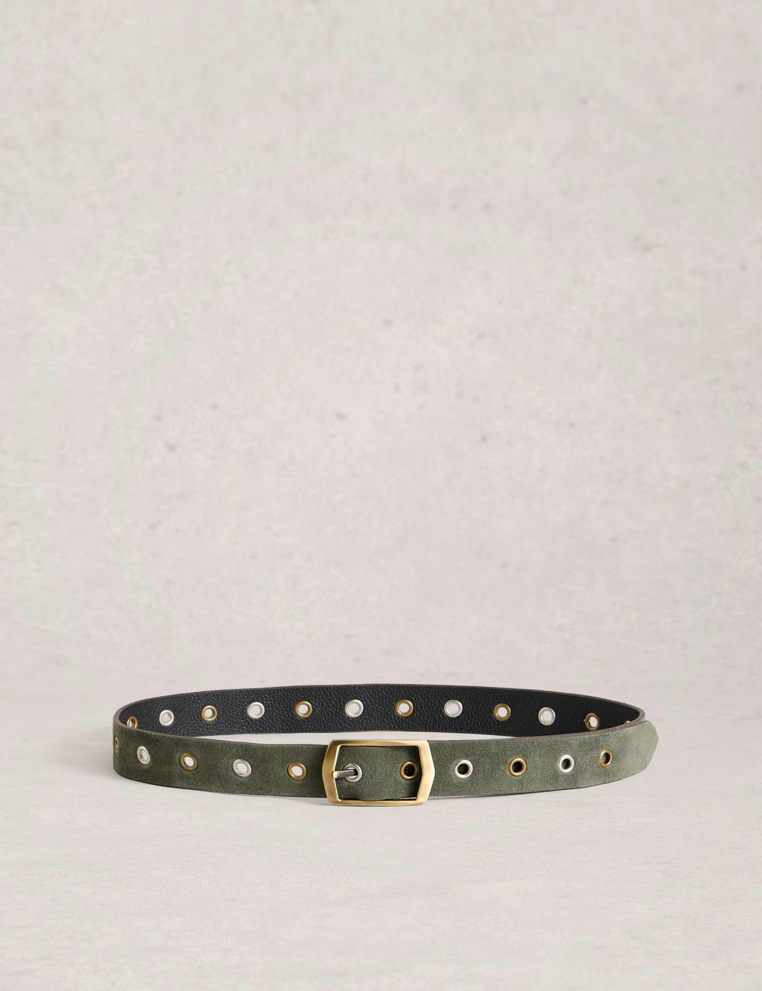 Leather Reversible Jeans Belt 1 of 3