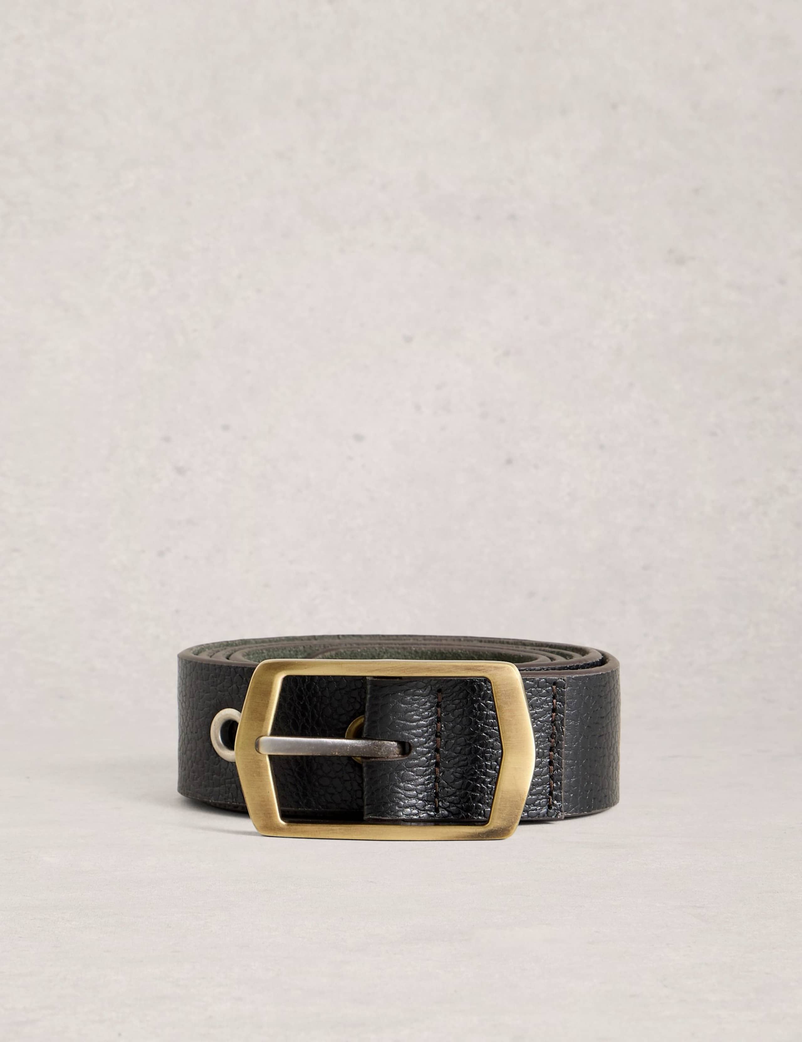 Leather Reversible Jeans Belt 2 of 3