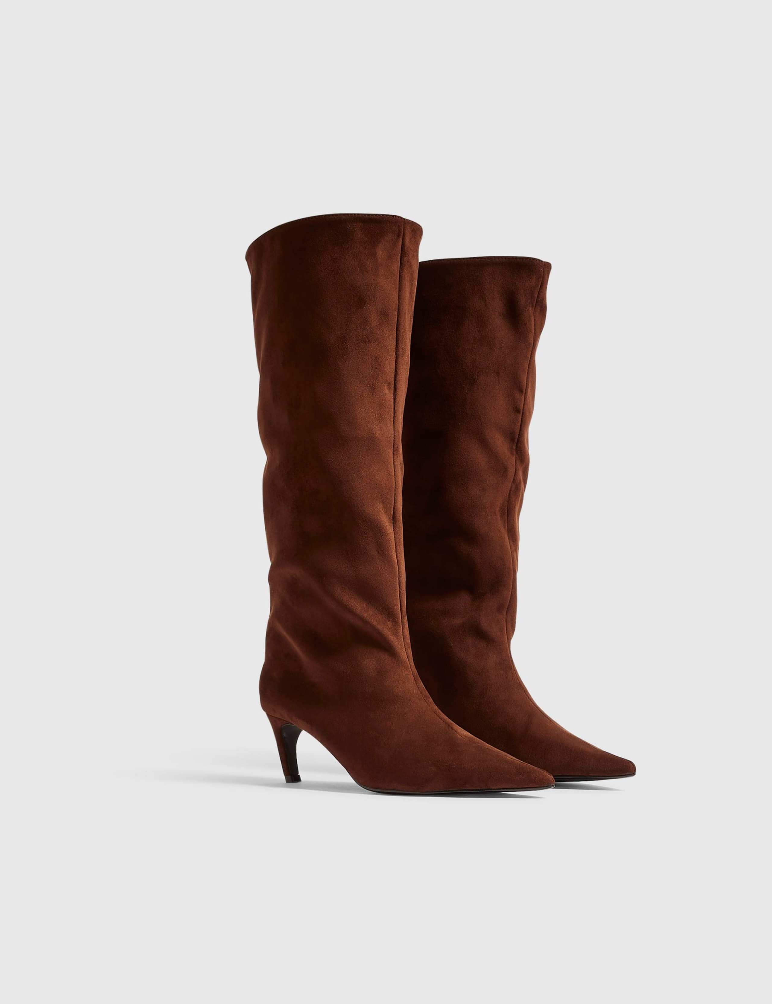Stiletto Heel Knee High Boots 2 of 5