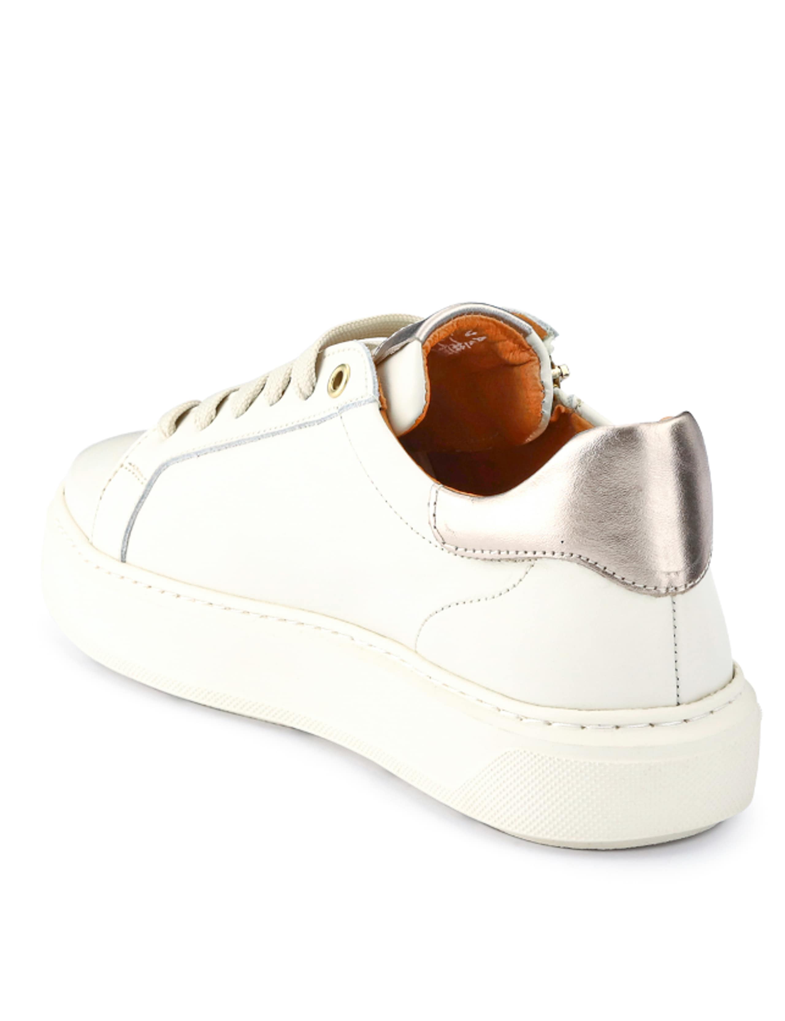 Leather Metallic Zip Chunky Trainers 6 of 7