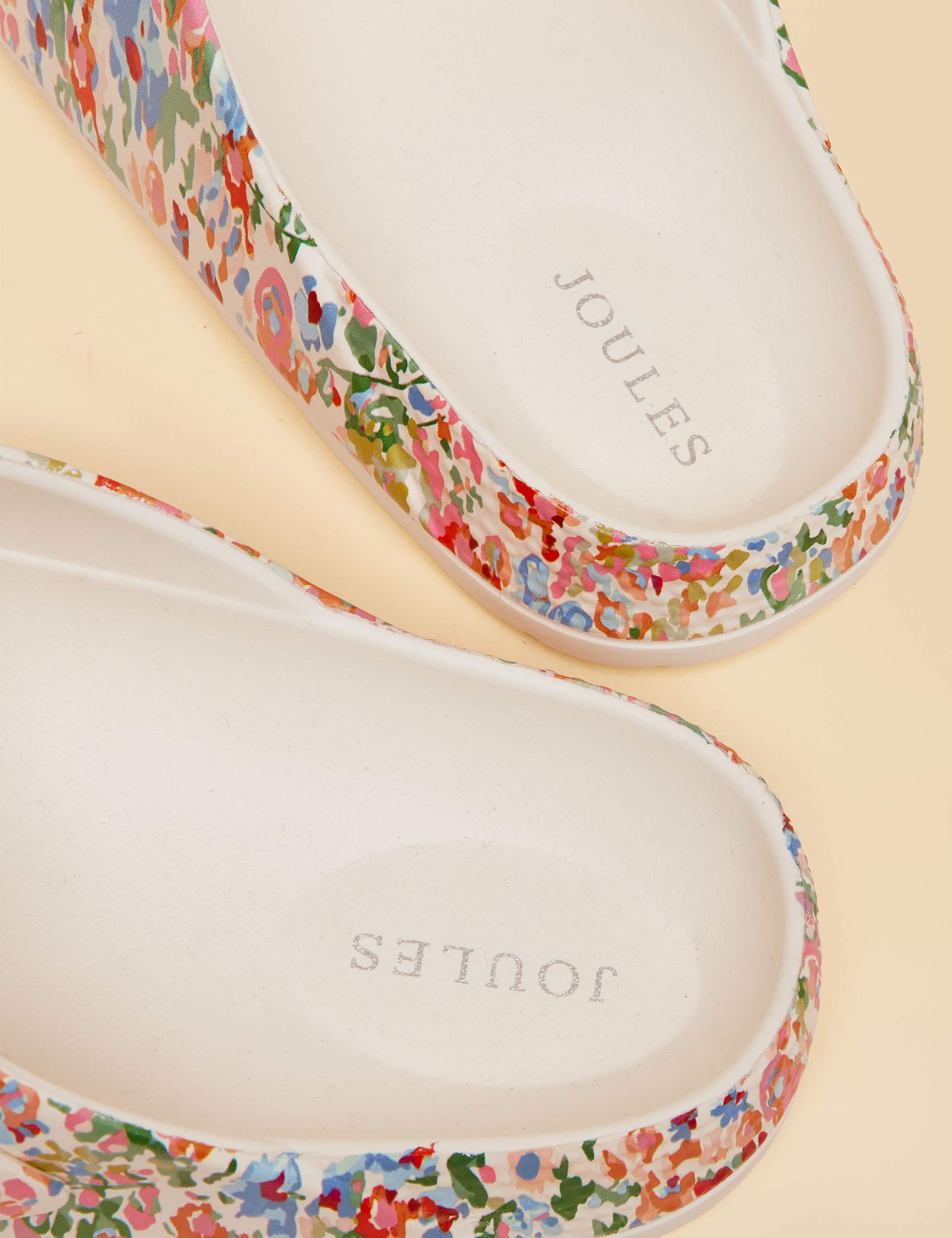 Floral Double Strap Buckle Sliders 6 of 6