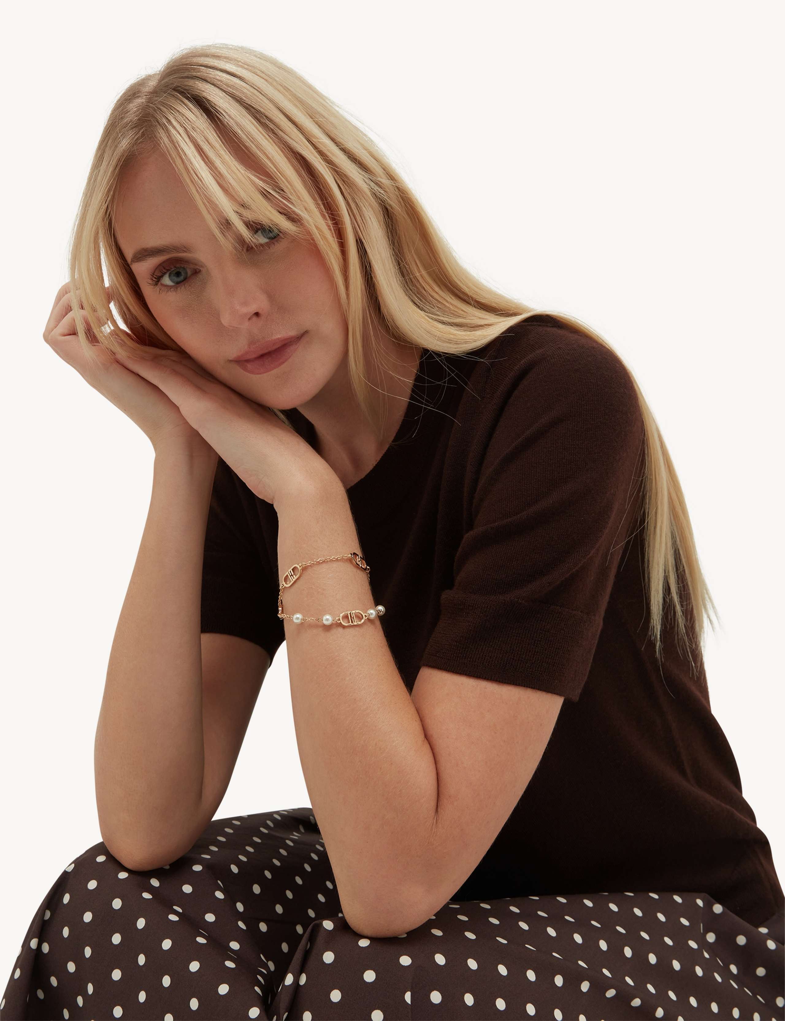 Pure Merino Wool Textured Knitted Top 3 of 5