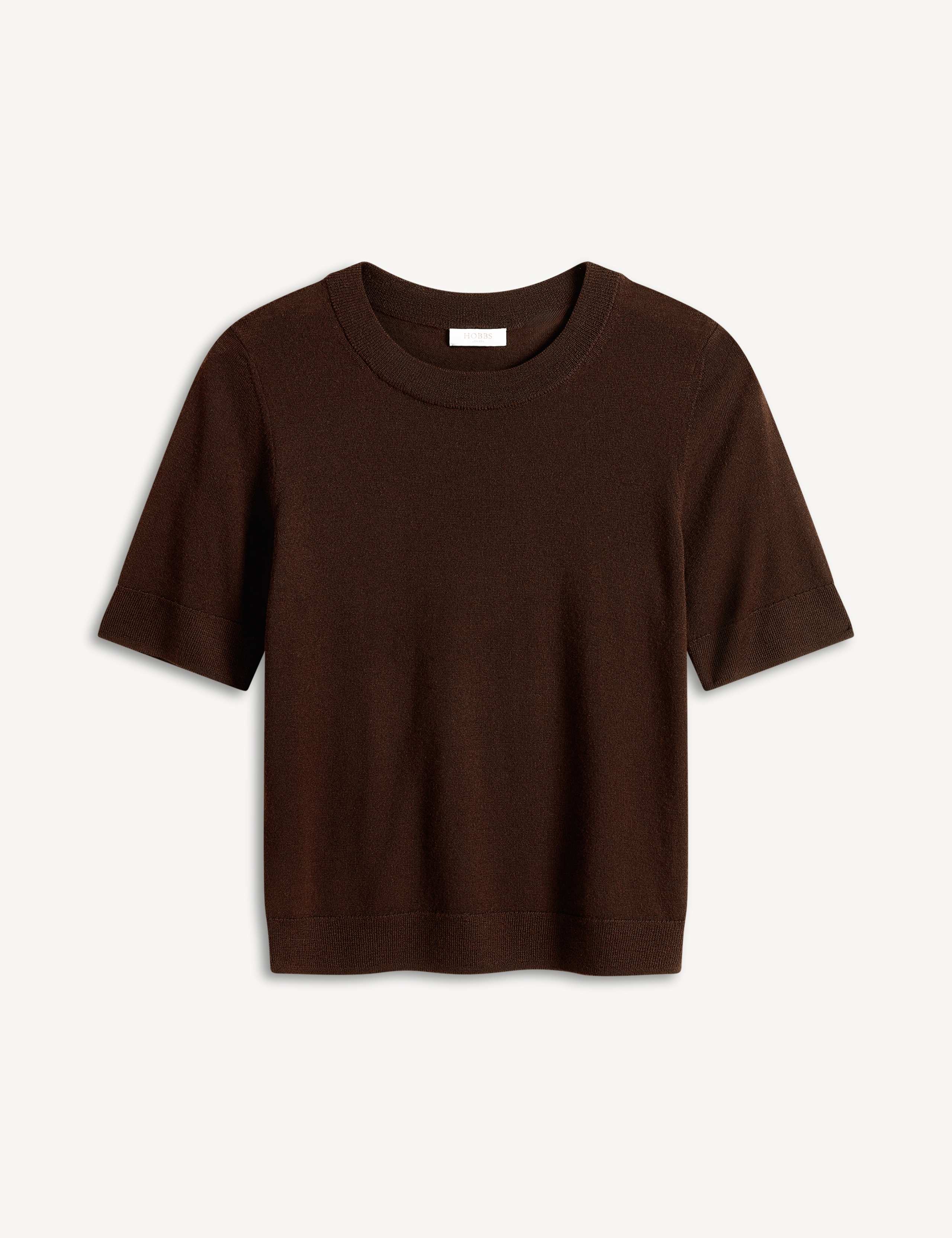 Pure Merino Wool Textured Knitted Top 2 of 5