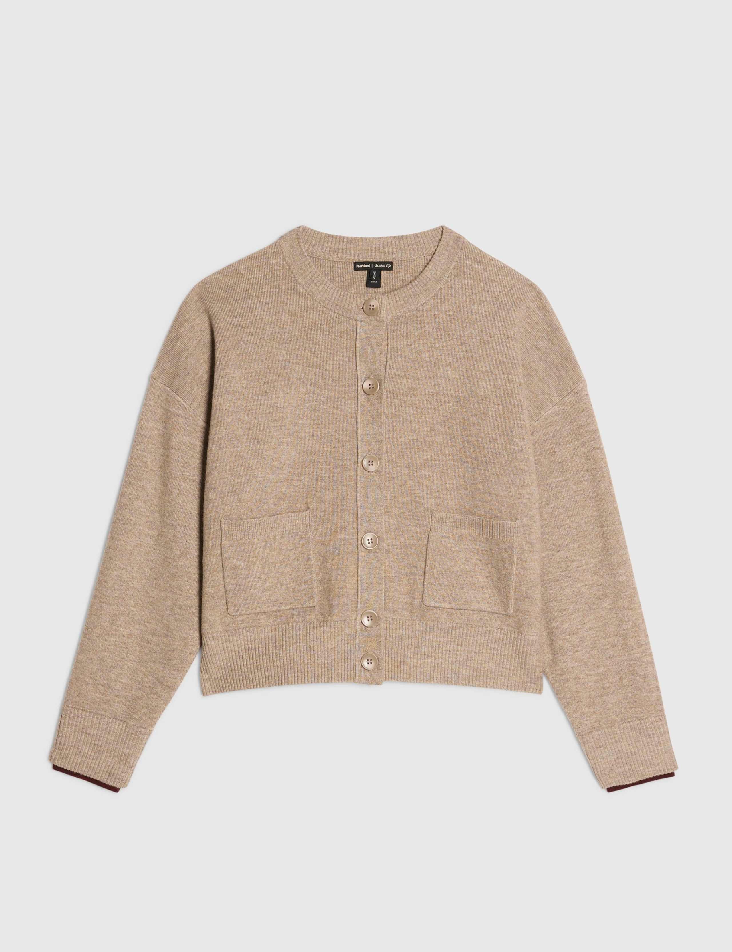 Textured Button Front Cardigan 3 of 6