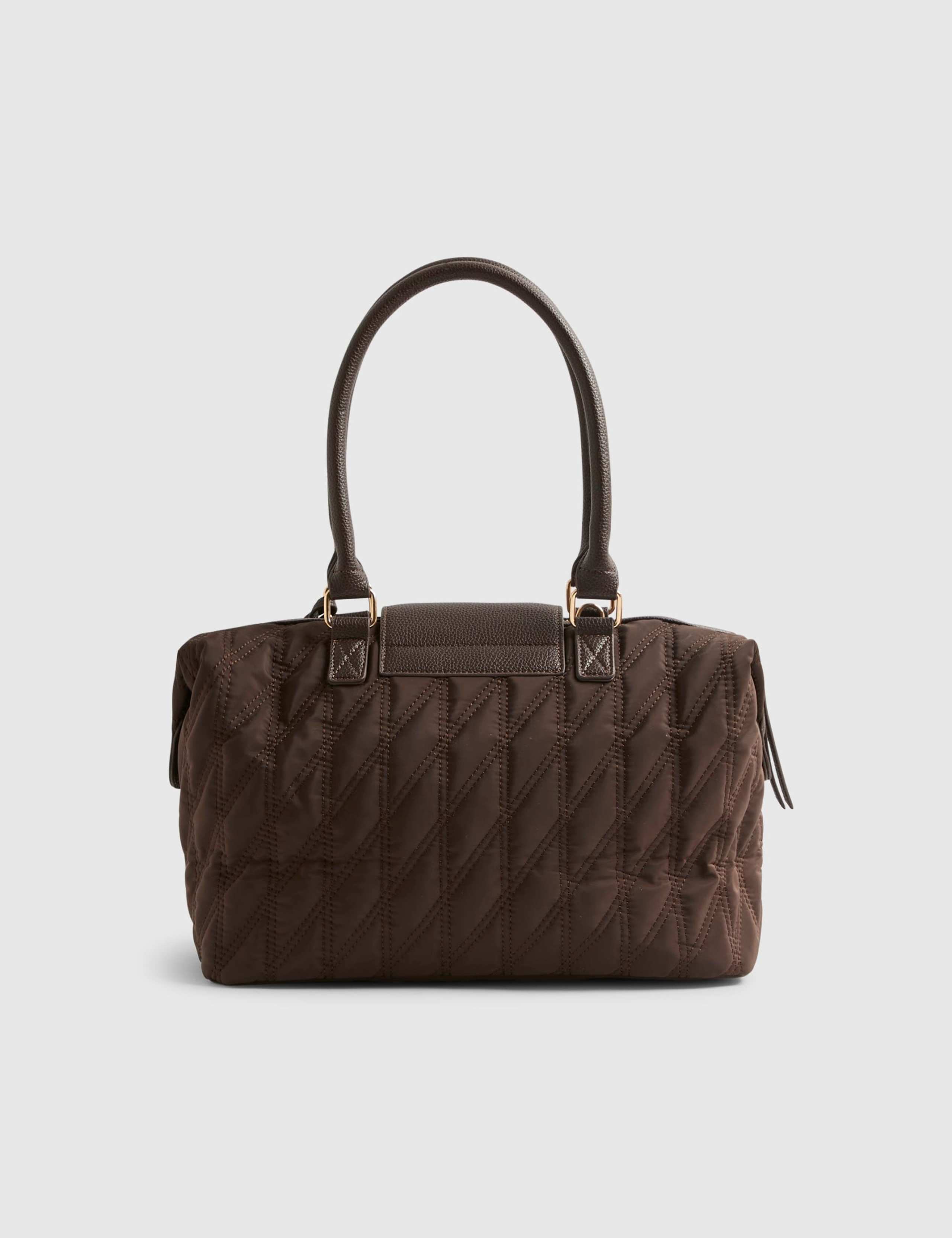 Quilted Top Handle Weekend Bag 2 of 4