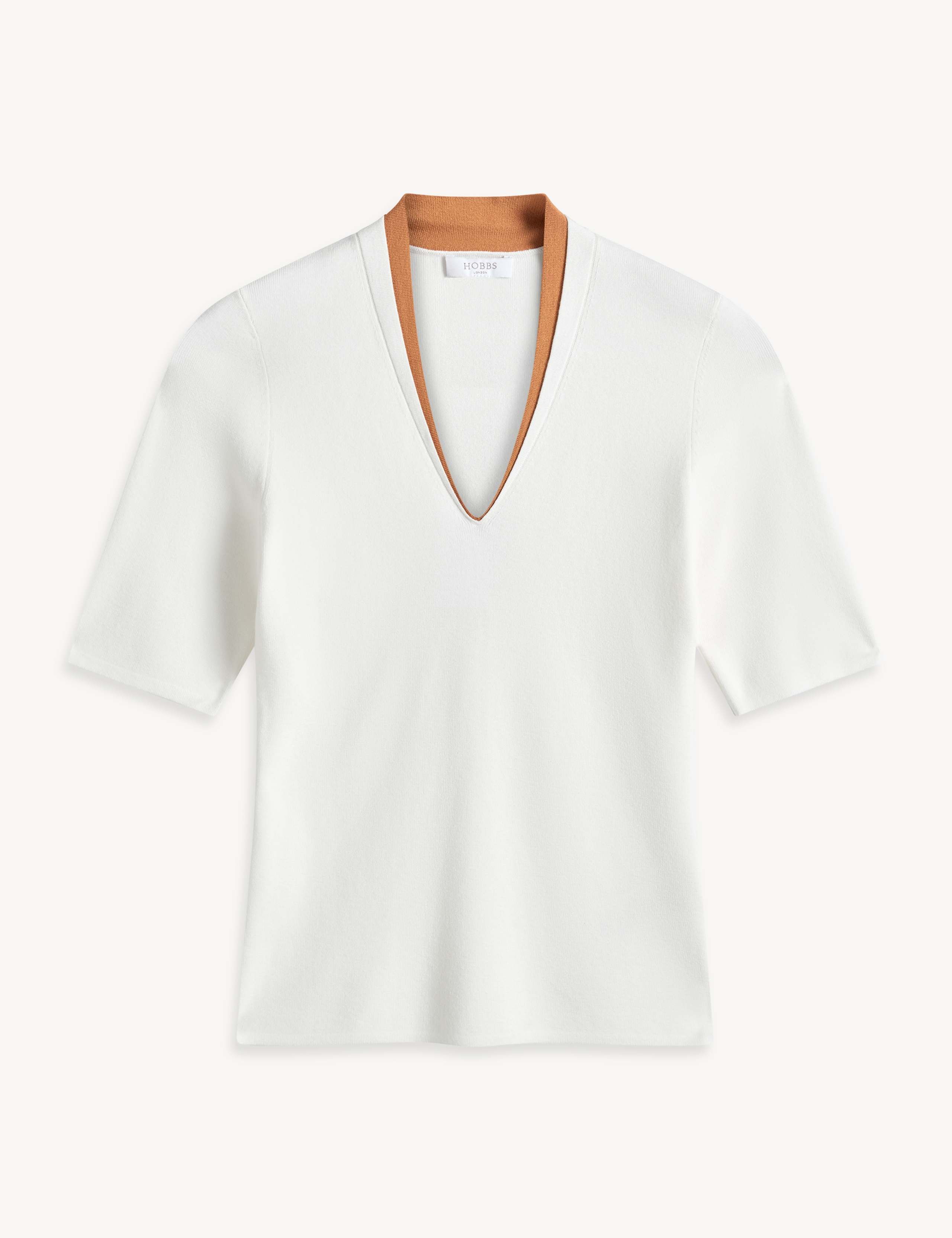 V-Neck Knitted Top 2 of 6