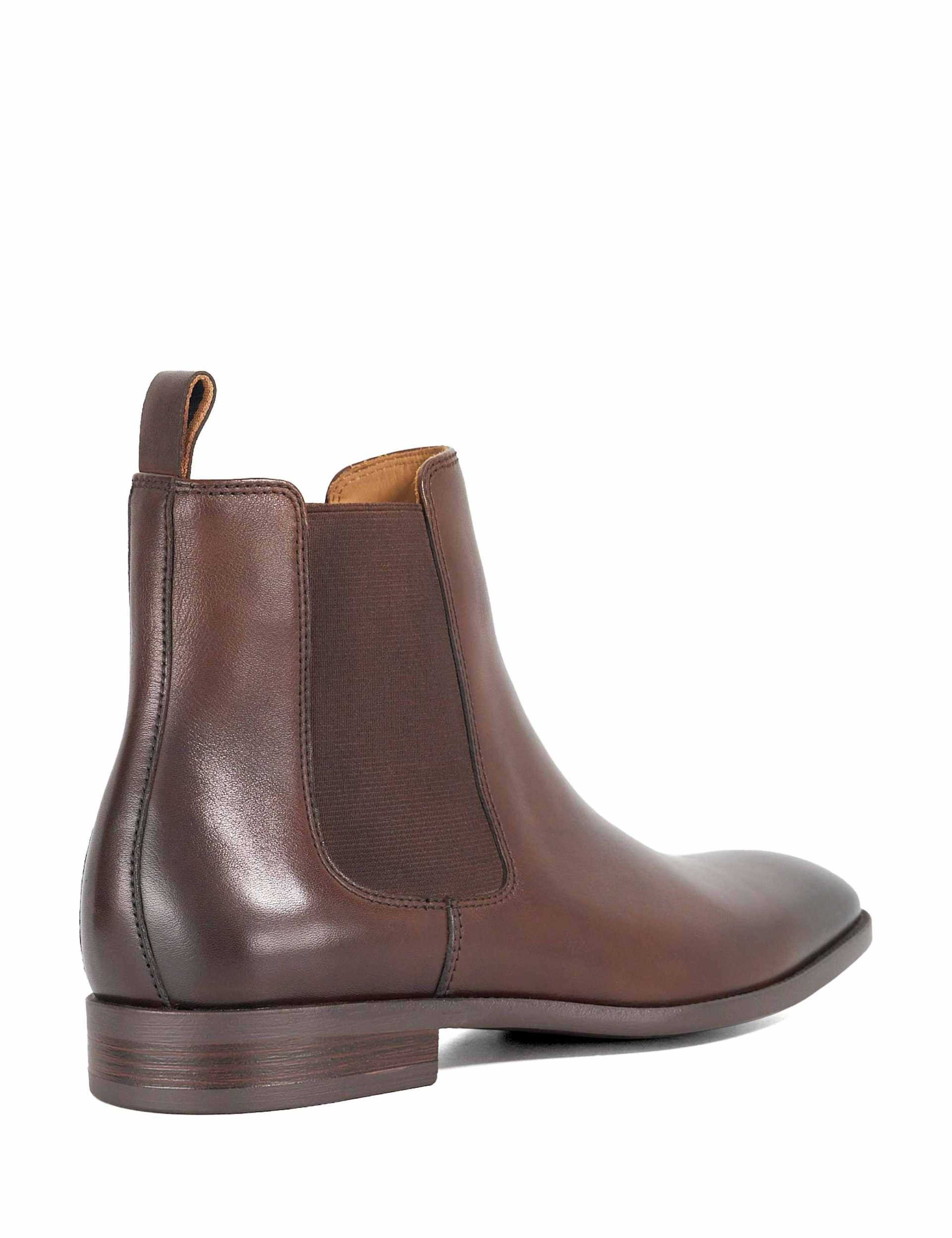 Wide Fit Leather Chelsea Boots 5 of 6
