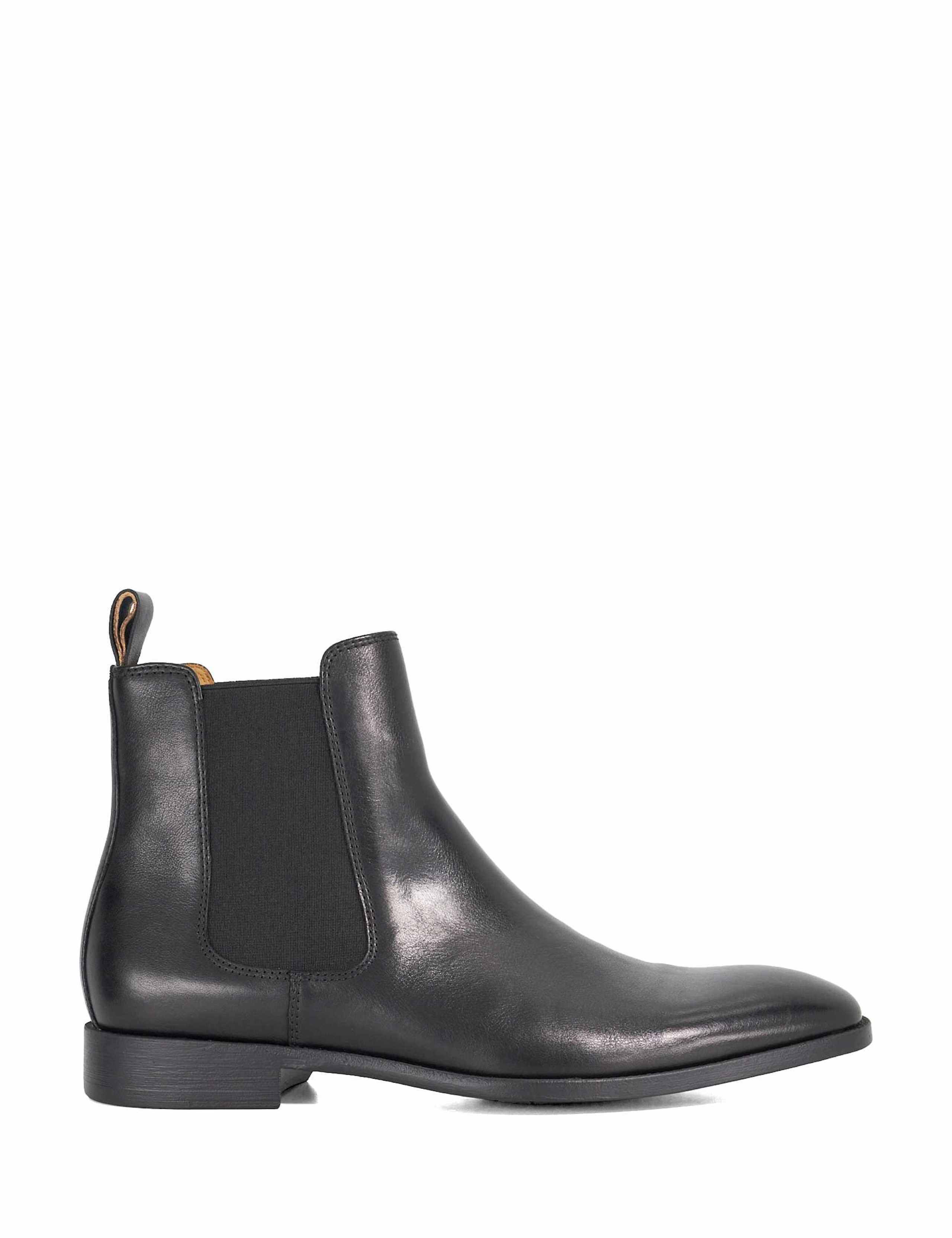 Wide Fit Leather Chelsea Boots 1 of 6