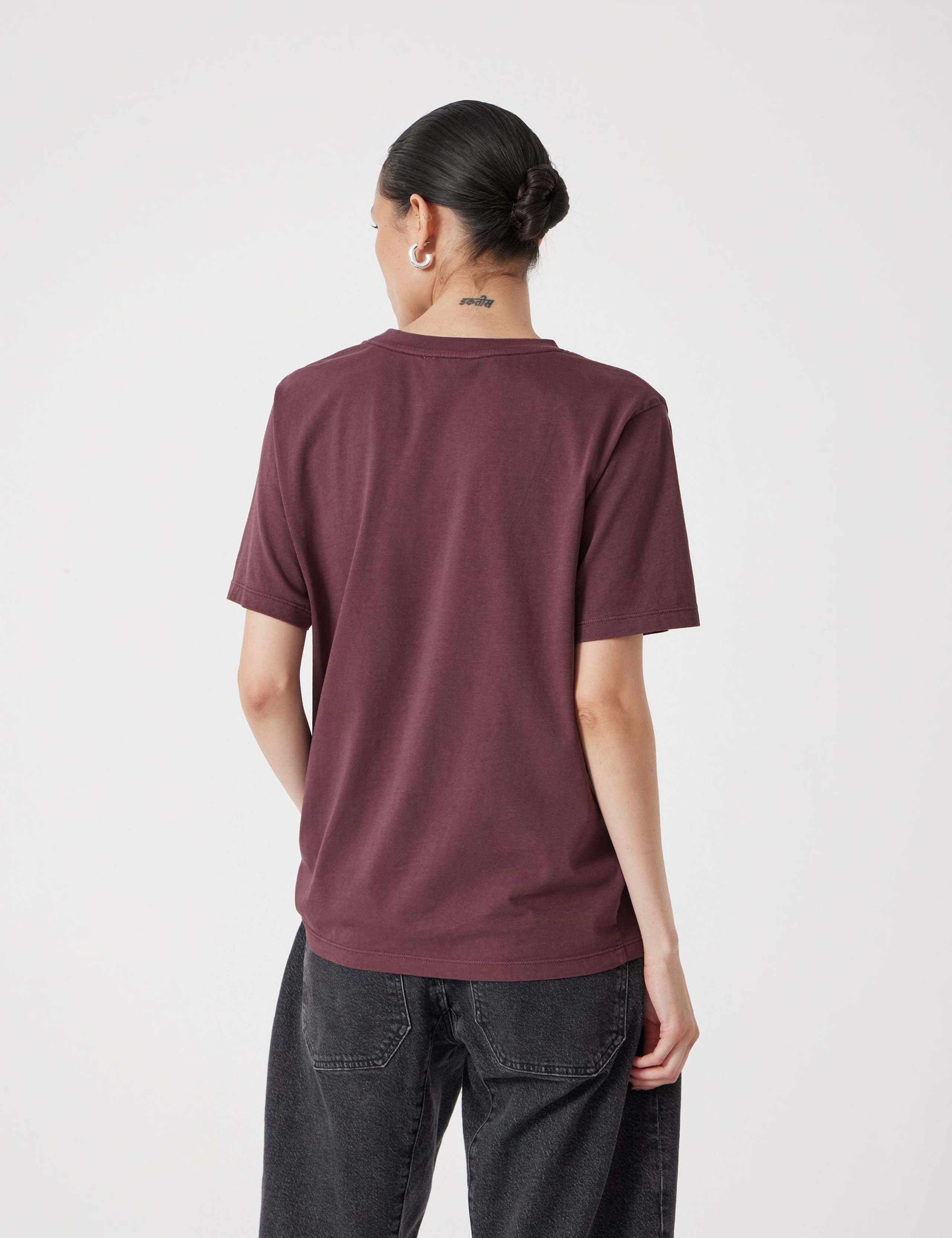 Pure Cotton Metallic Star Graphic T-Shirt 4 of 4