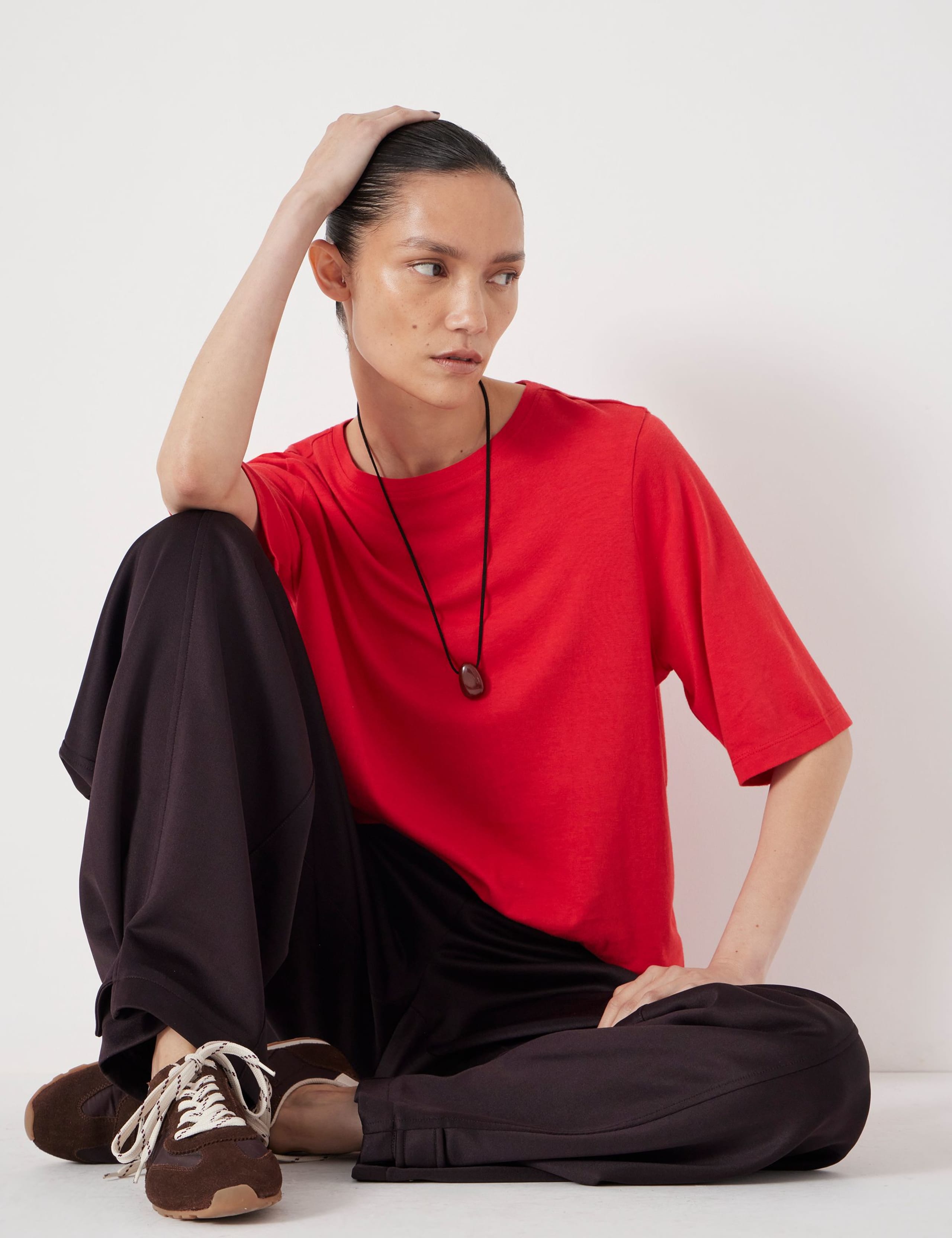 Cotton Rich Relaxed T-Shirt 4 of 5