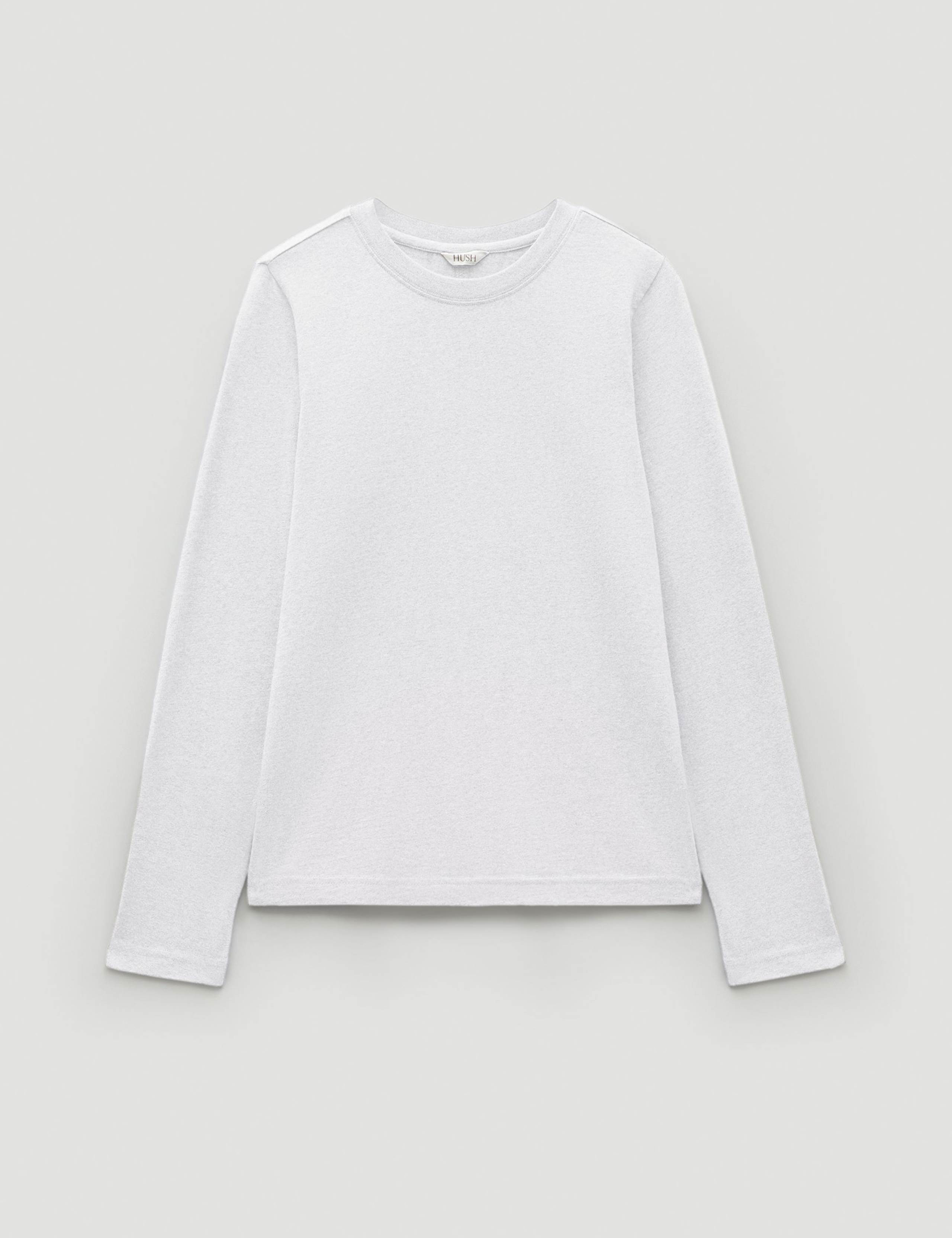 Pure Cotton Slim Fit Long Sleeve T-Shirt 1 of 1