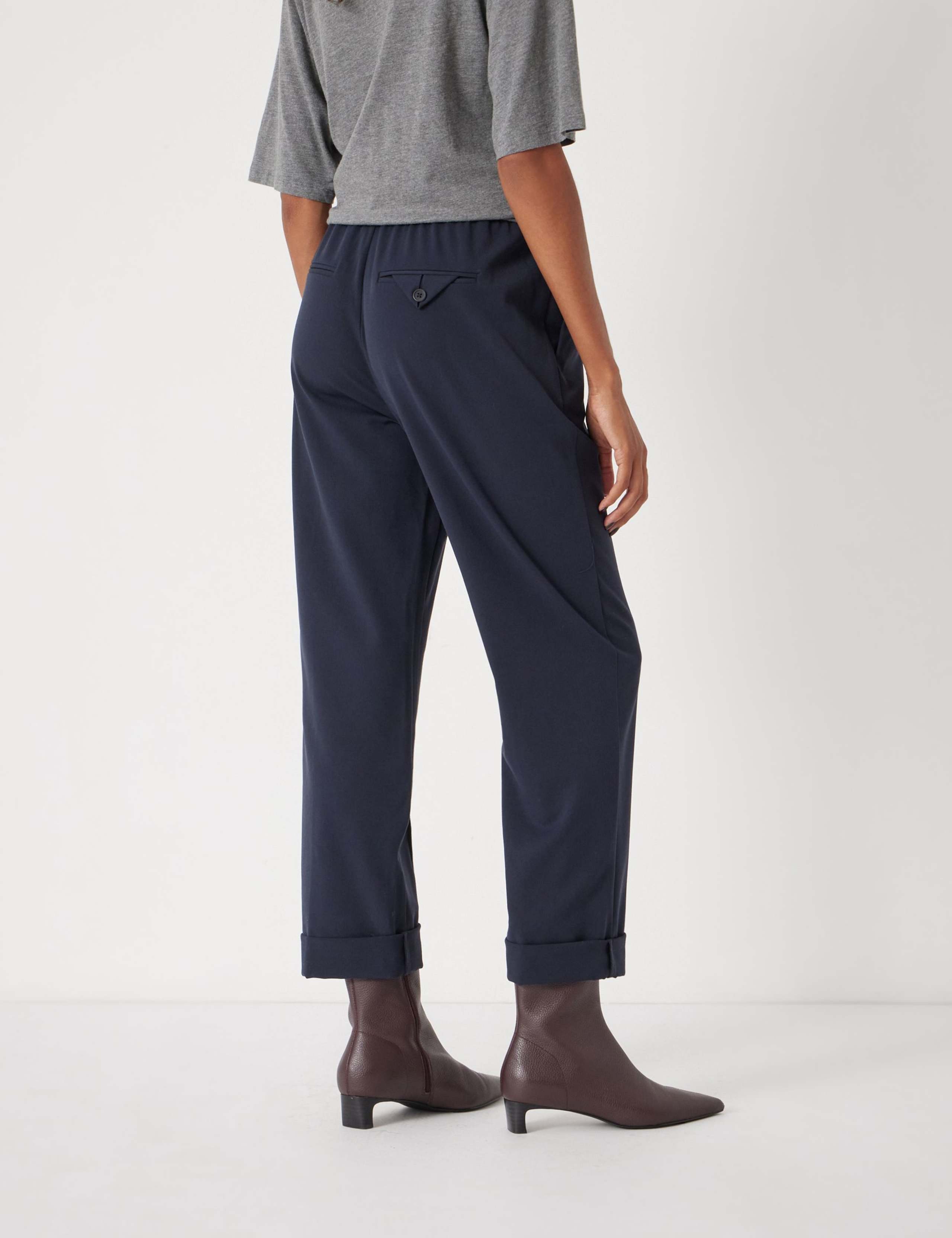 Pull On Ankle Grazer Trousers 4 of 5