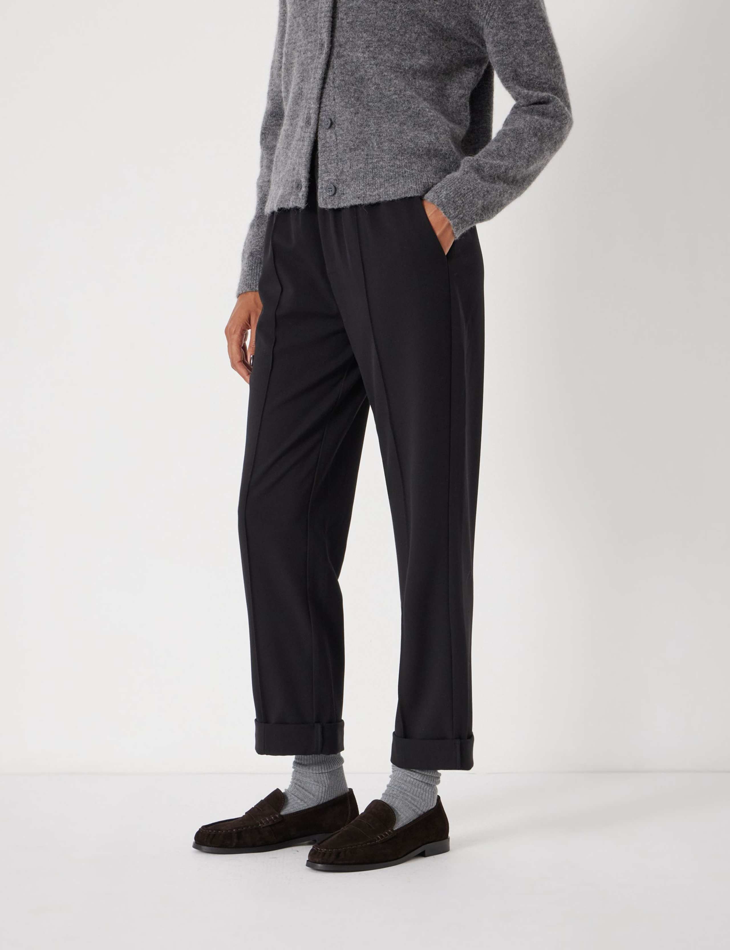 Pull On Ankle Grazer Trousers 3 of 5