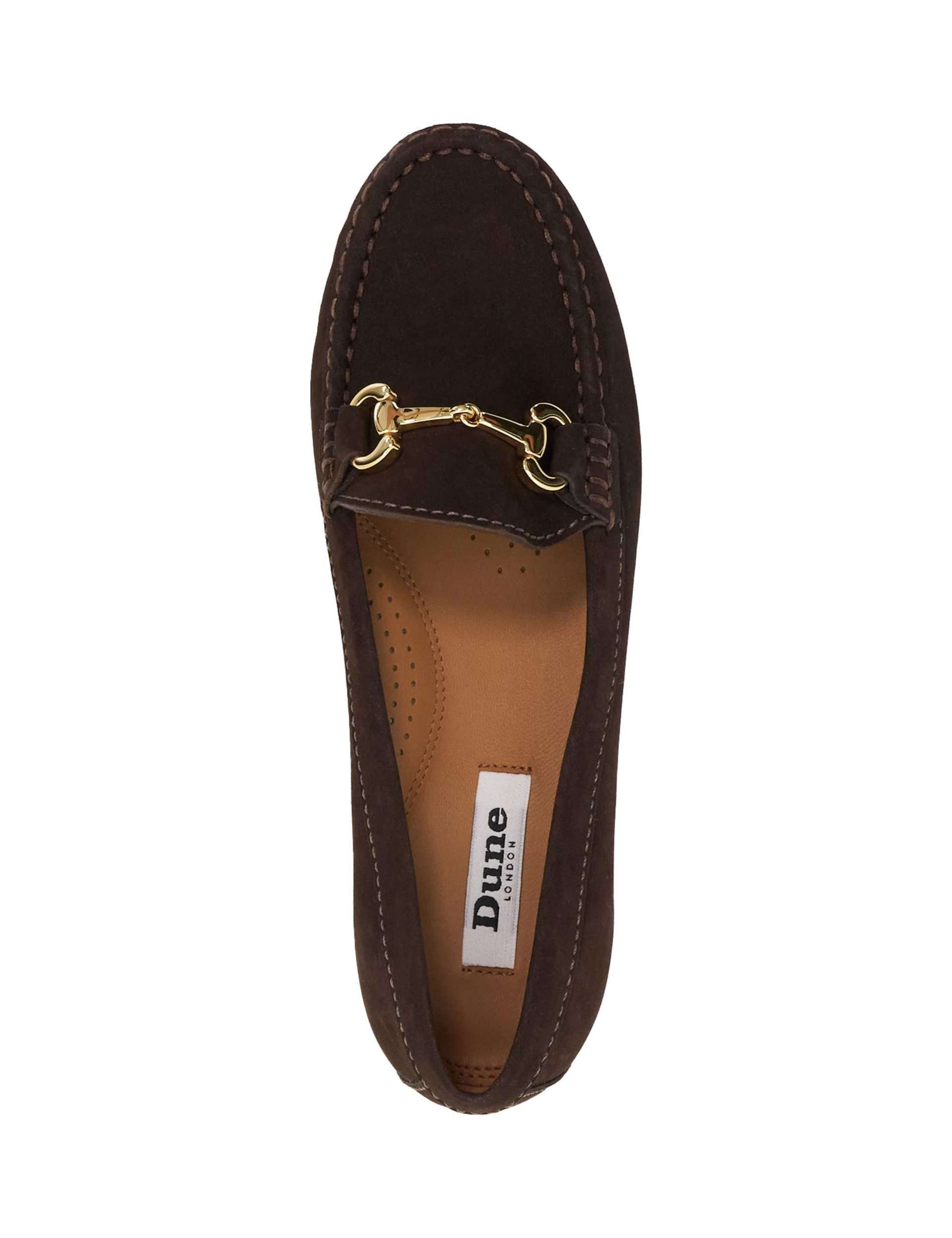 Glenniee Suede Snaffle Flat Loafers 3 of 6
