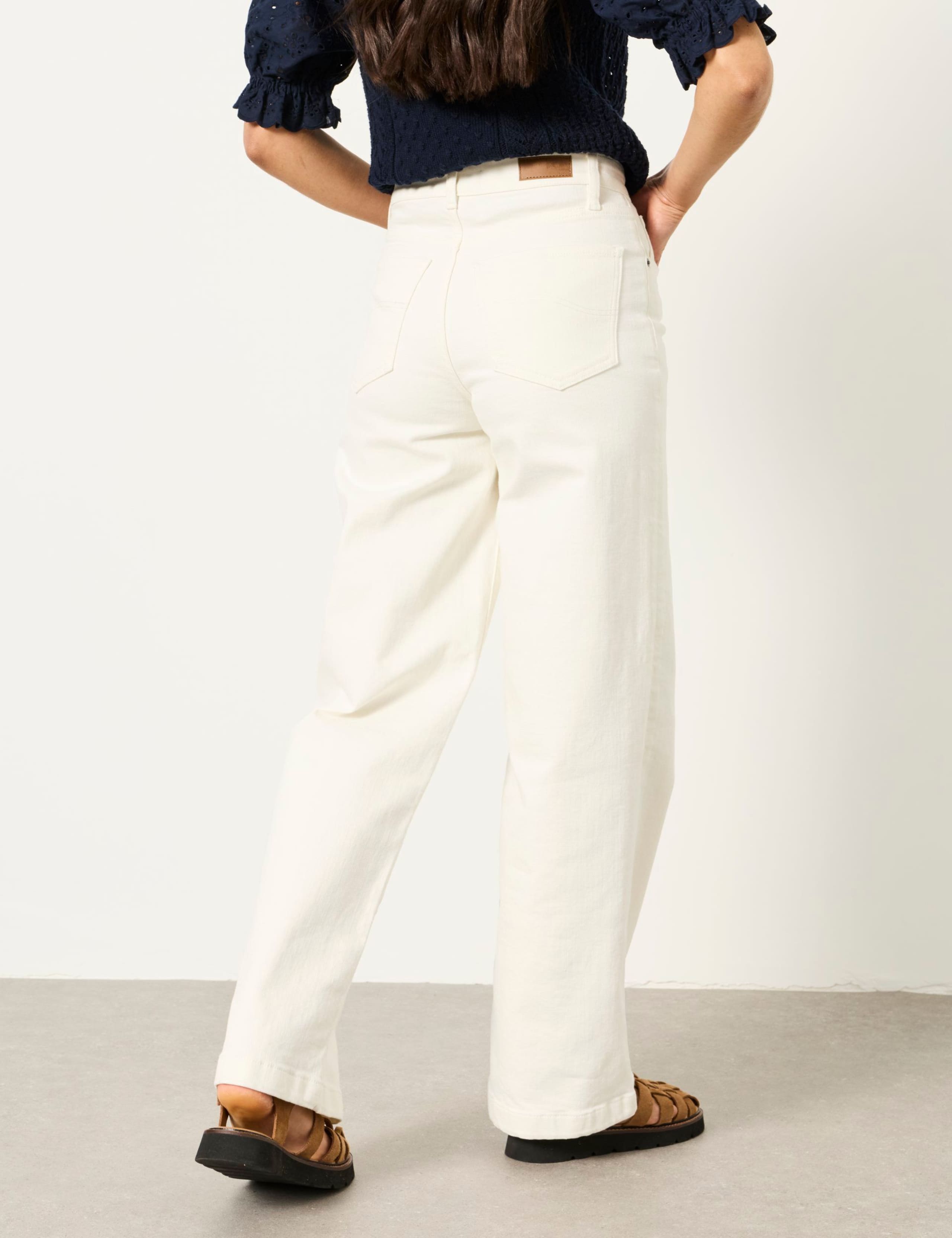 Mid Rise Wide Leg Jeans 6 of 6