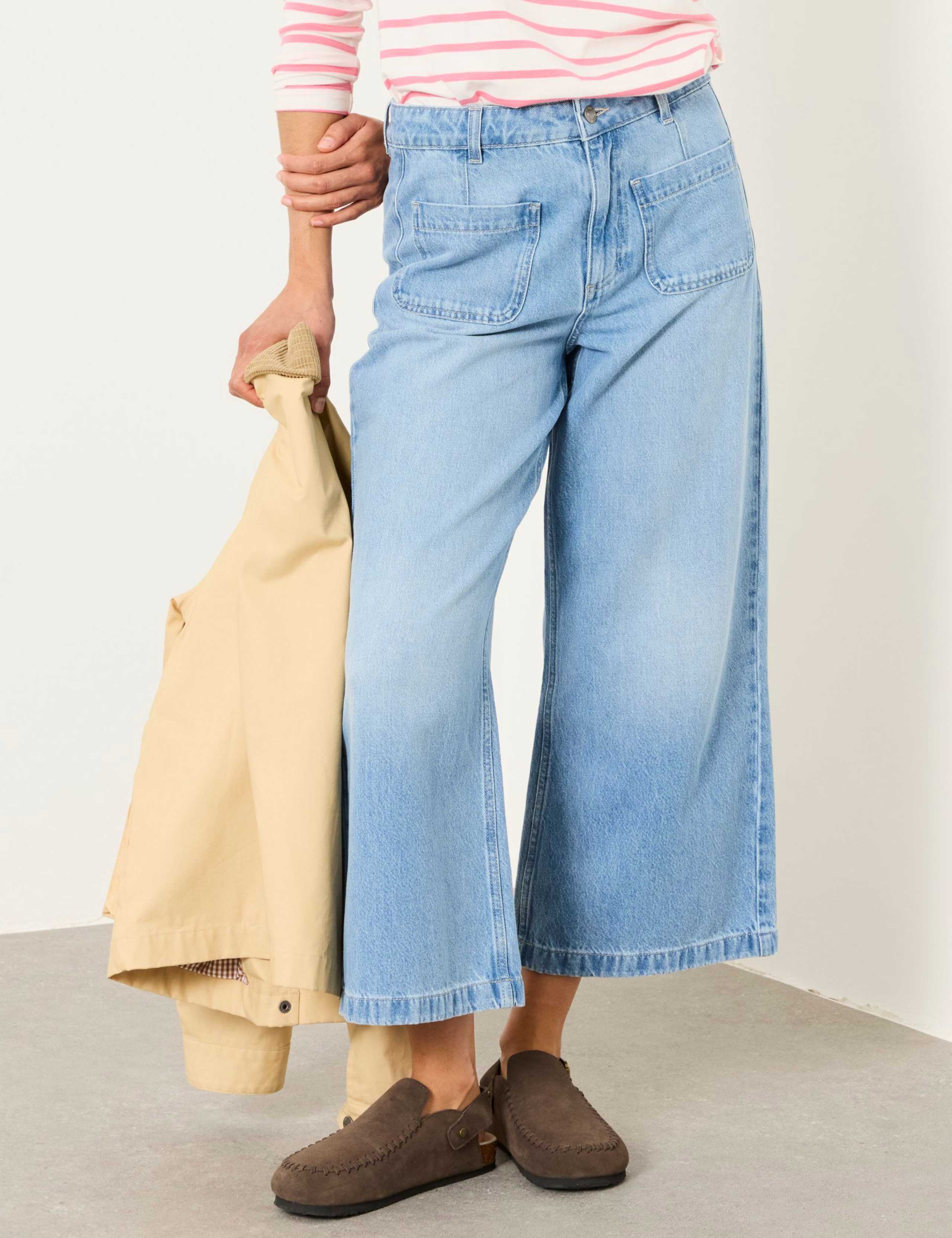 Wide Leg Cropped Jeans 5 of 5