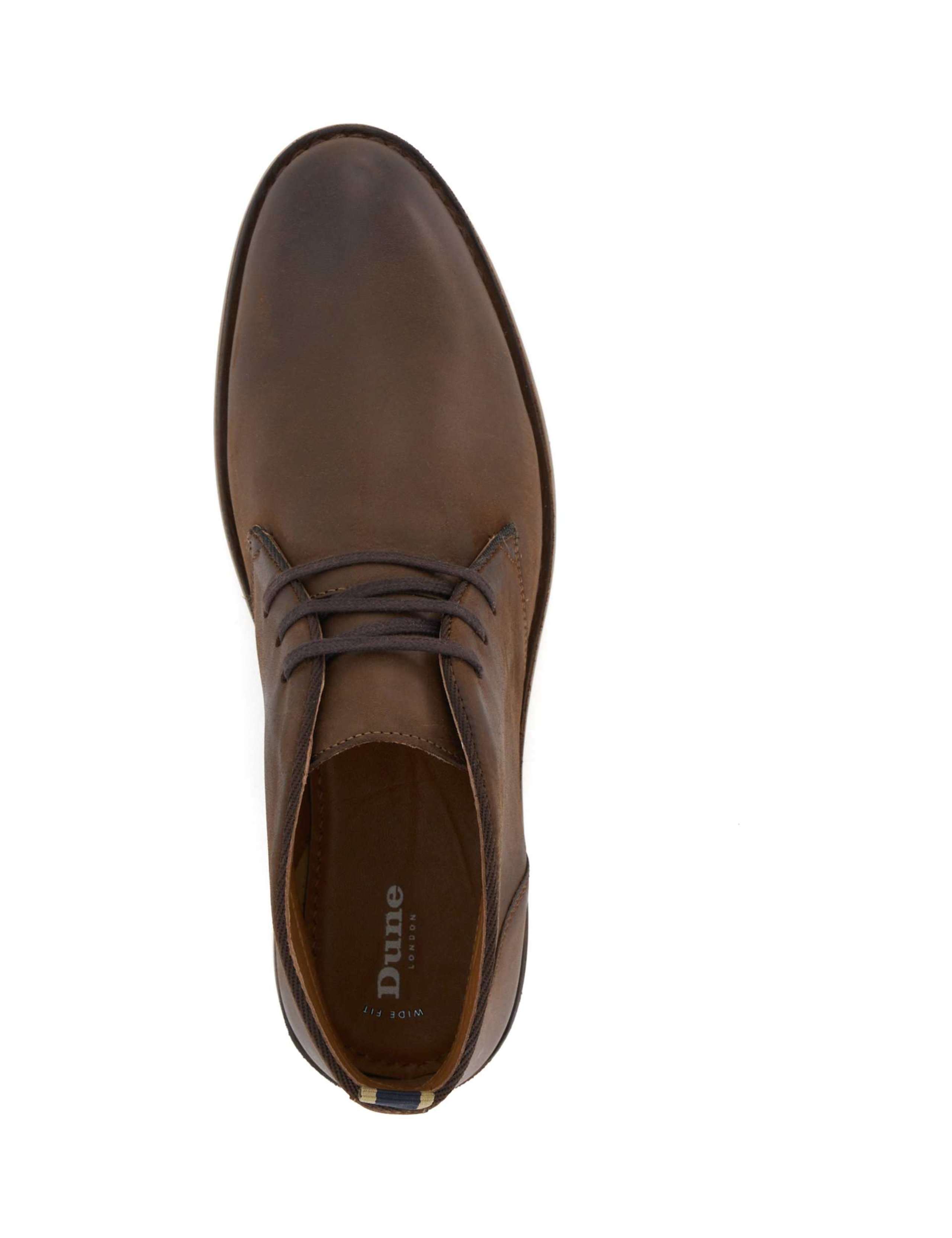 Wide Fit Leather Chukka Boots 3 of 6