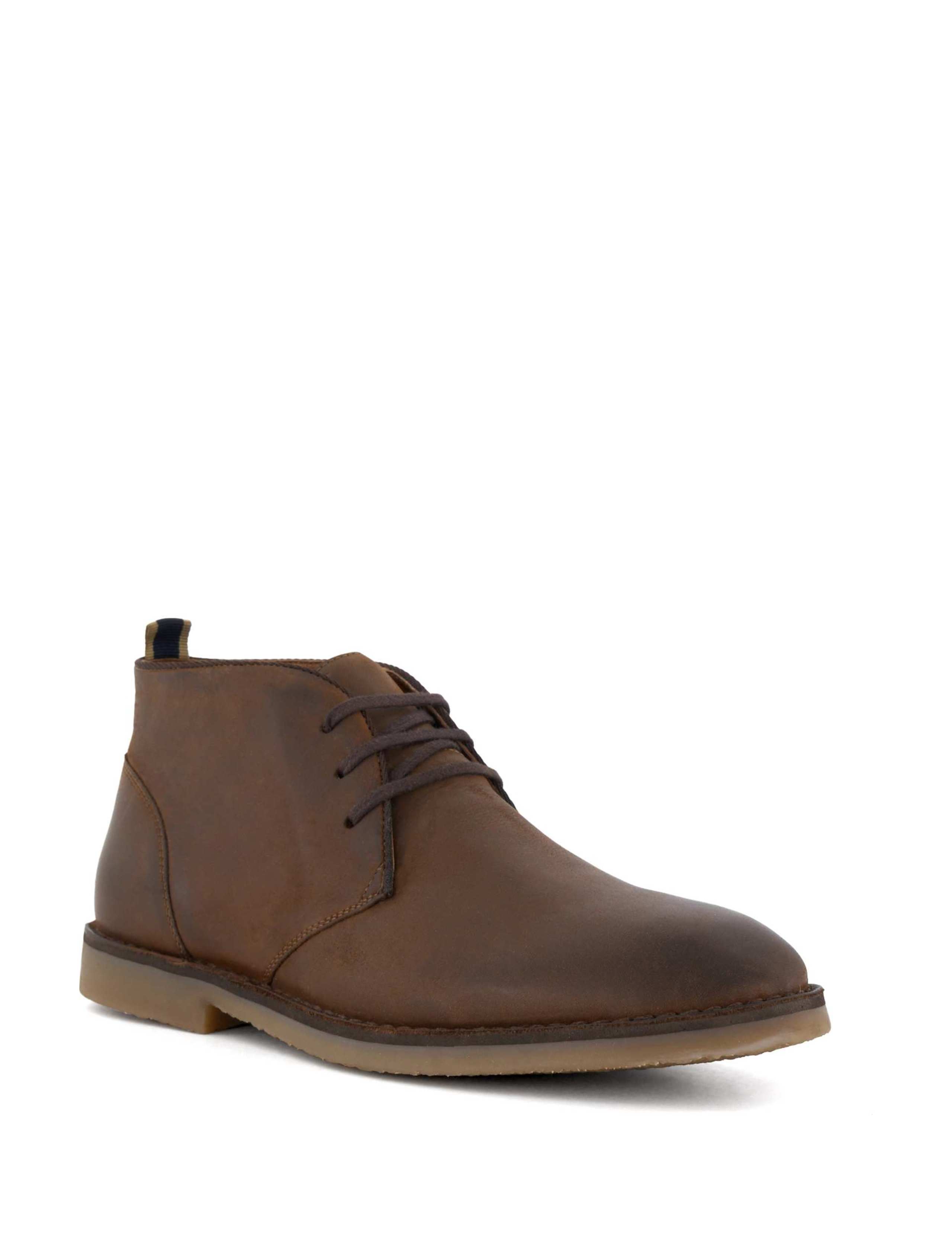 Wide Fit Leather Chukka Boots 5 of 6