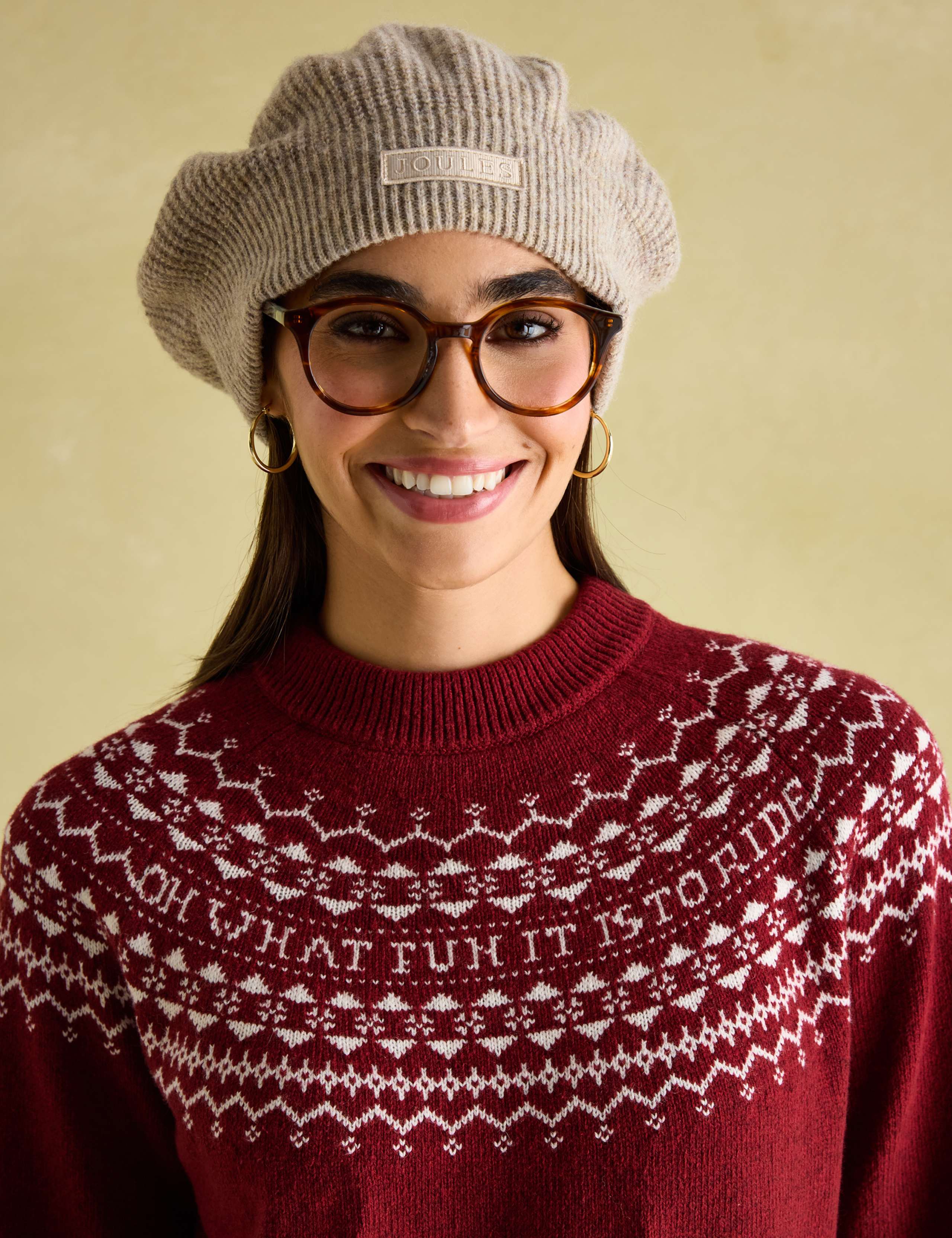 Cotton Rich Fair Isle Crew Neck Jumper 6 of 8