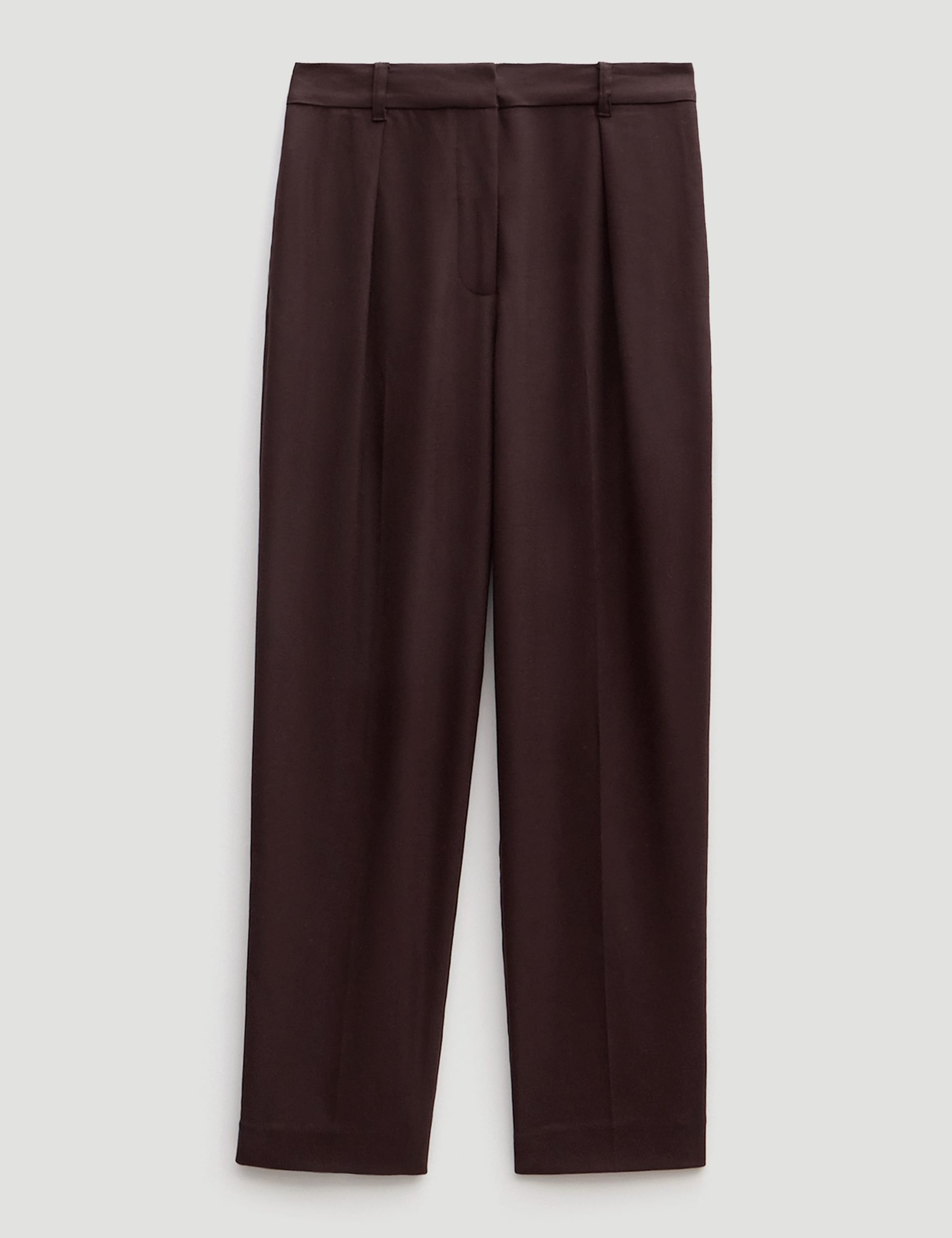 Wool Blend Tapered Trousers 2 of 5