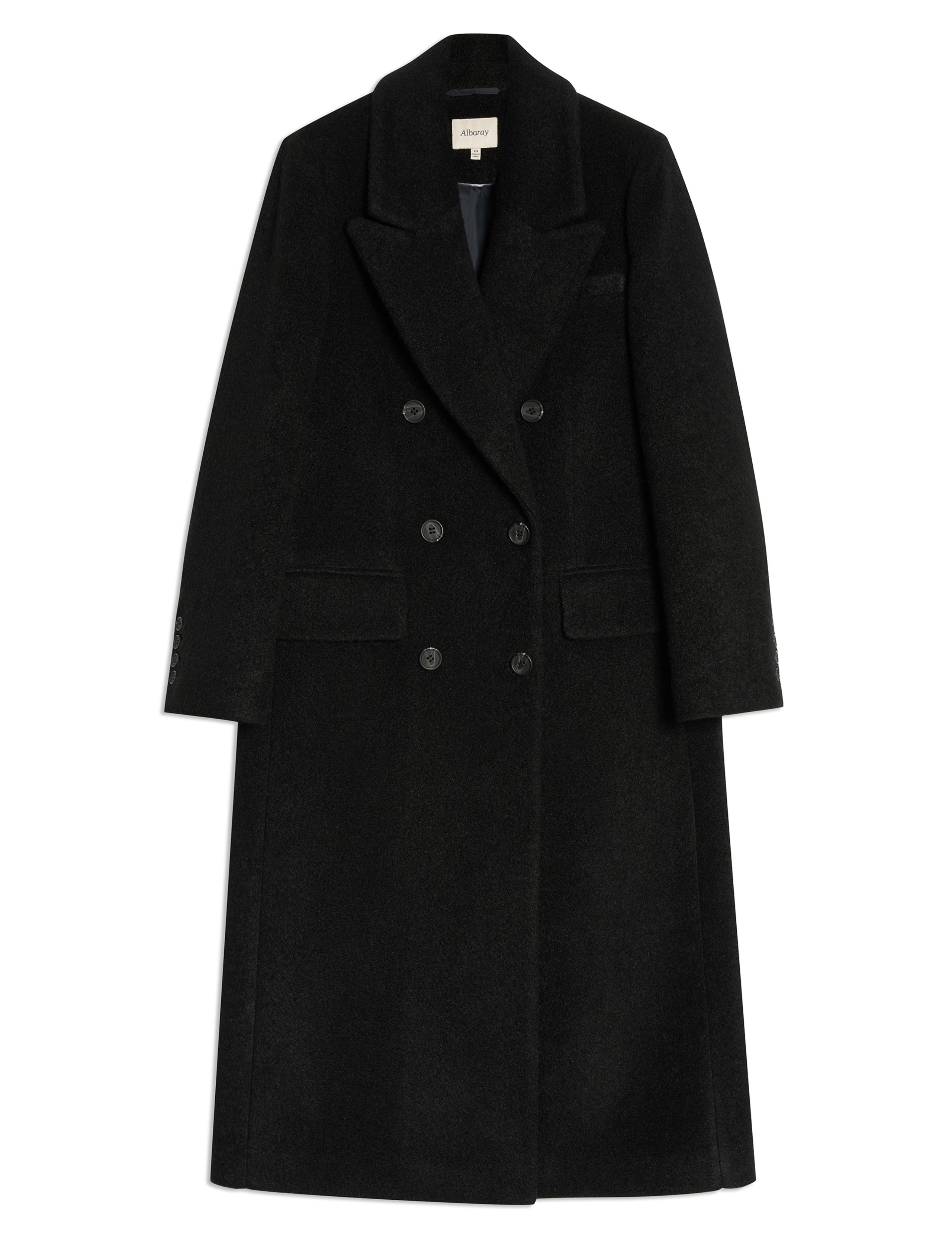 Double Breasted Tailored Coat 2 of 4