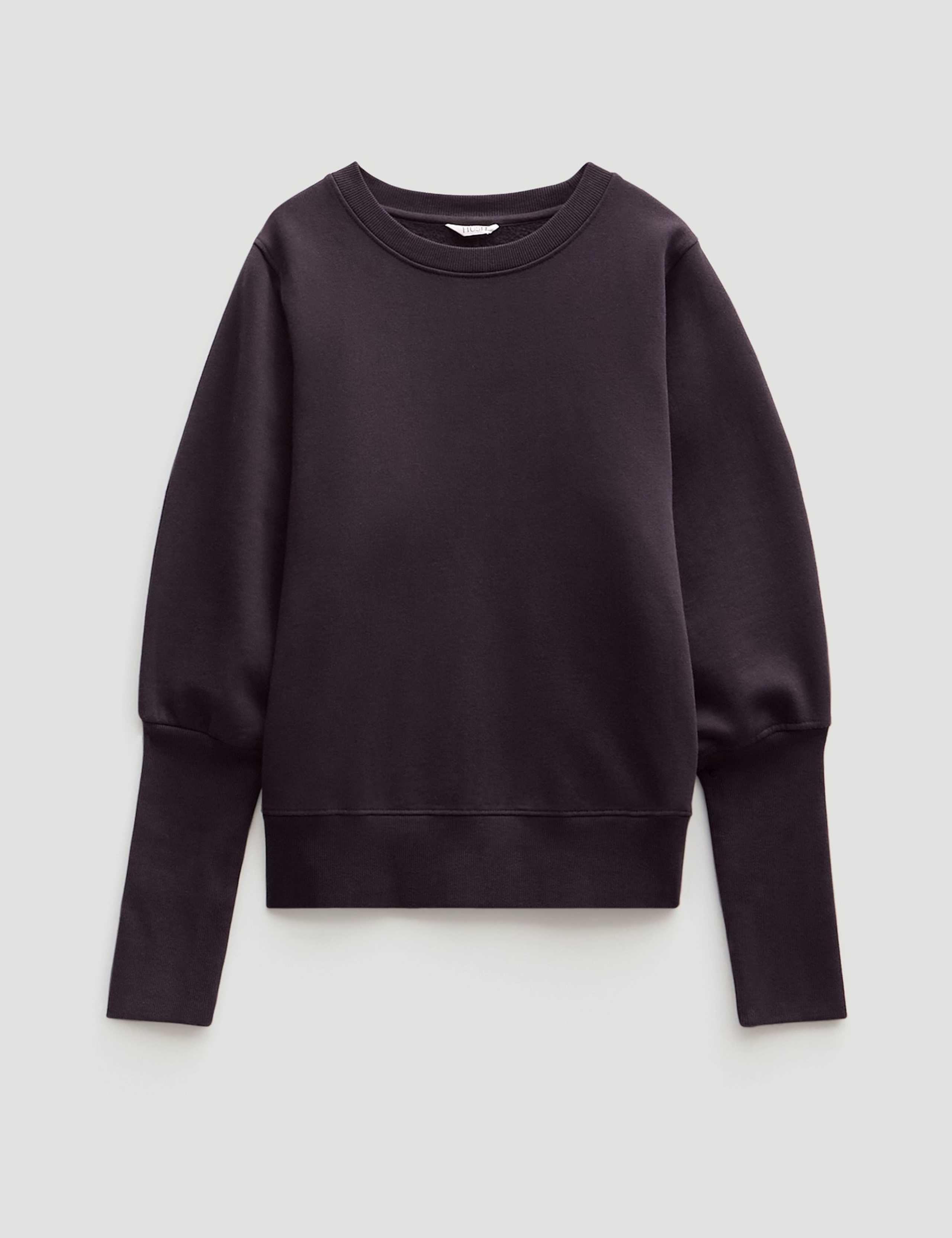 Pure Cotton Relaxed Puff Sleeve Sweatshirt 2 of 5
