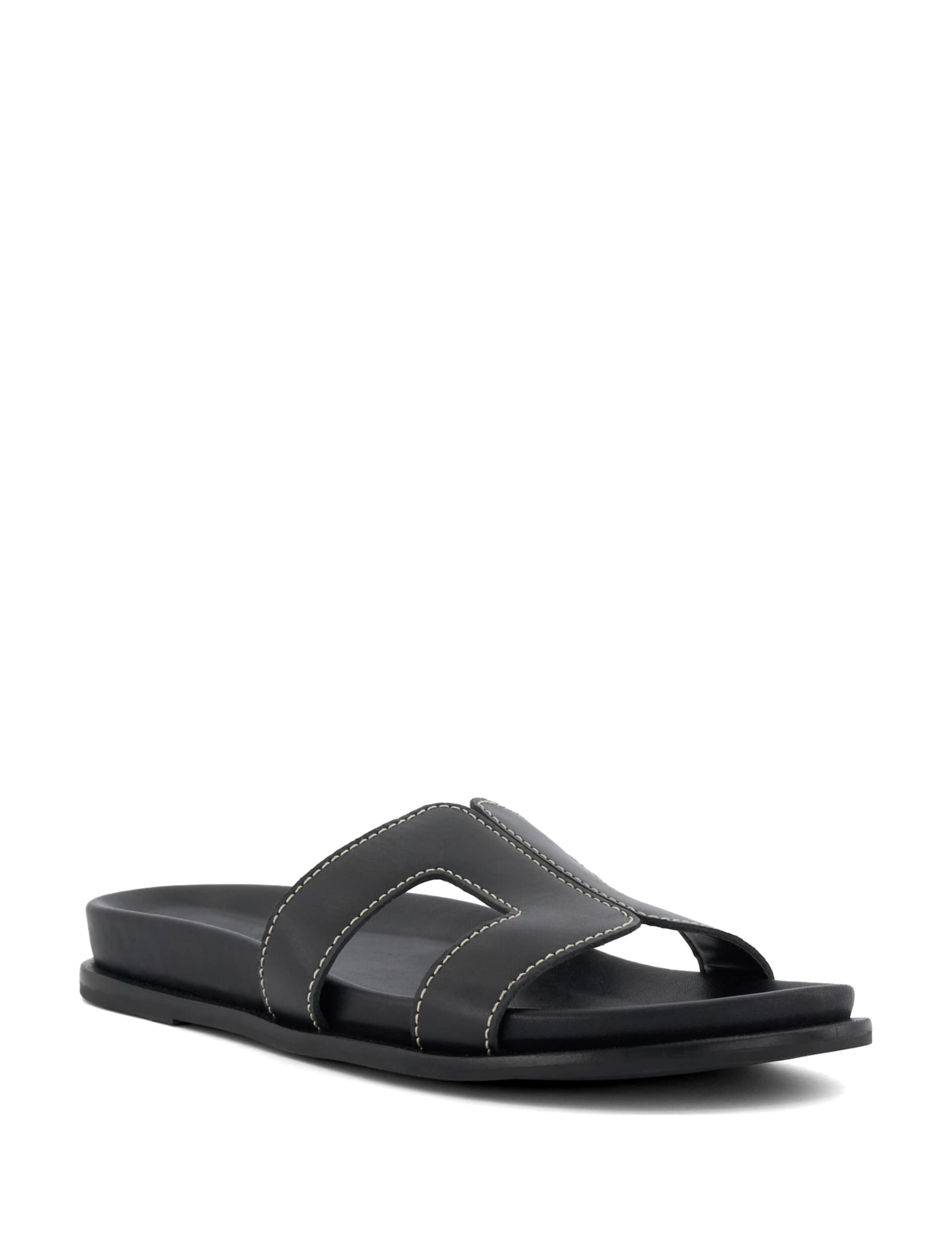 Leather Footbed Sliders 5 of 6