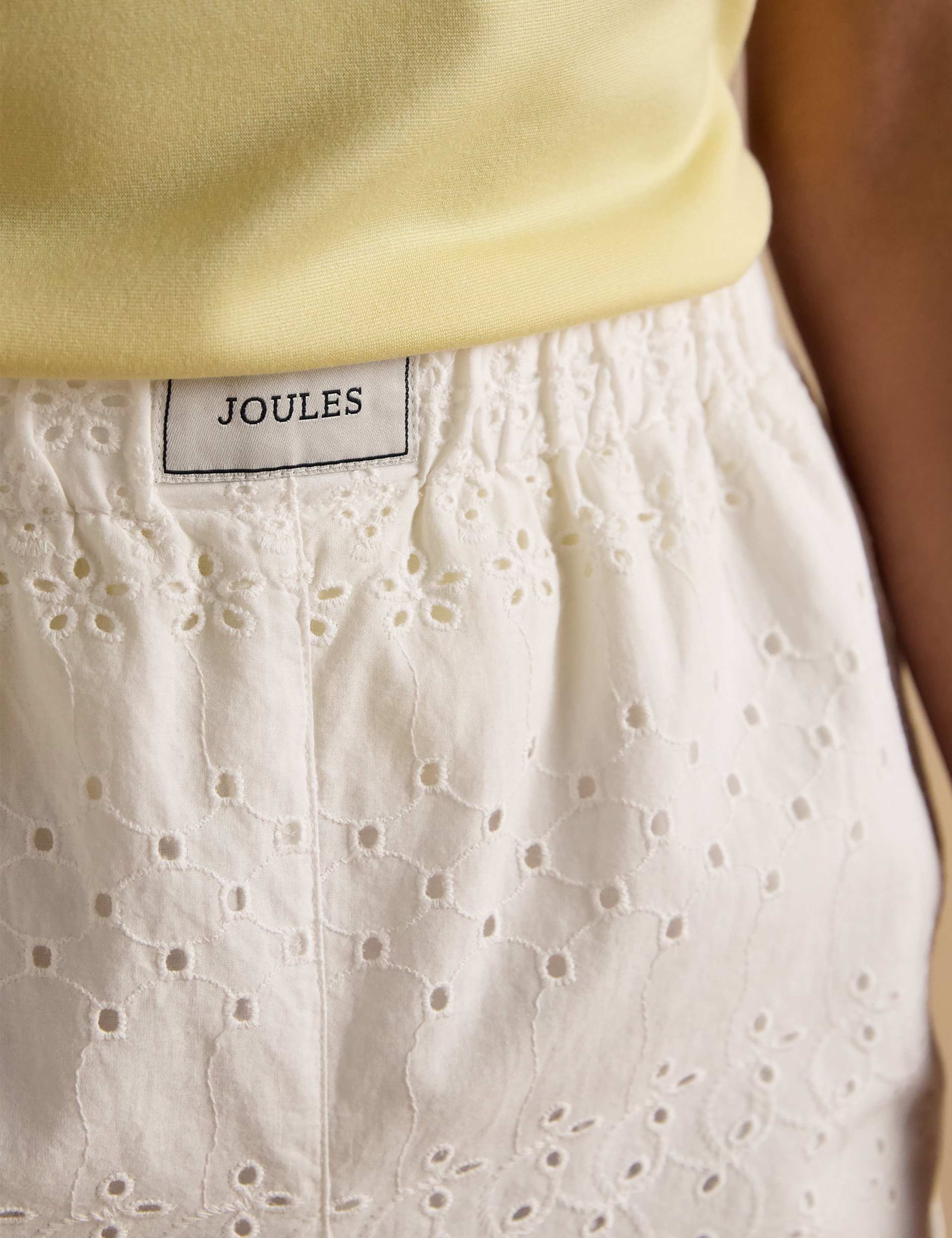 Pure Cotton Broderie Shorts 5 of 7