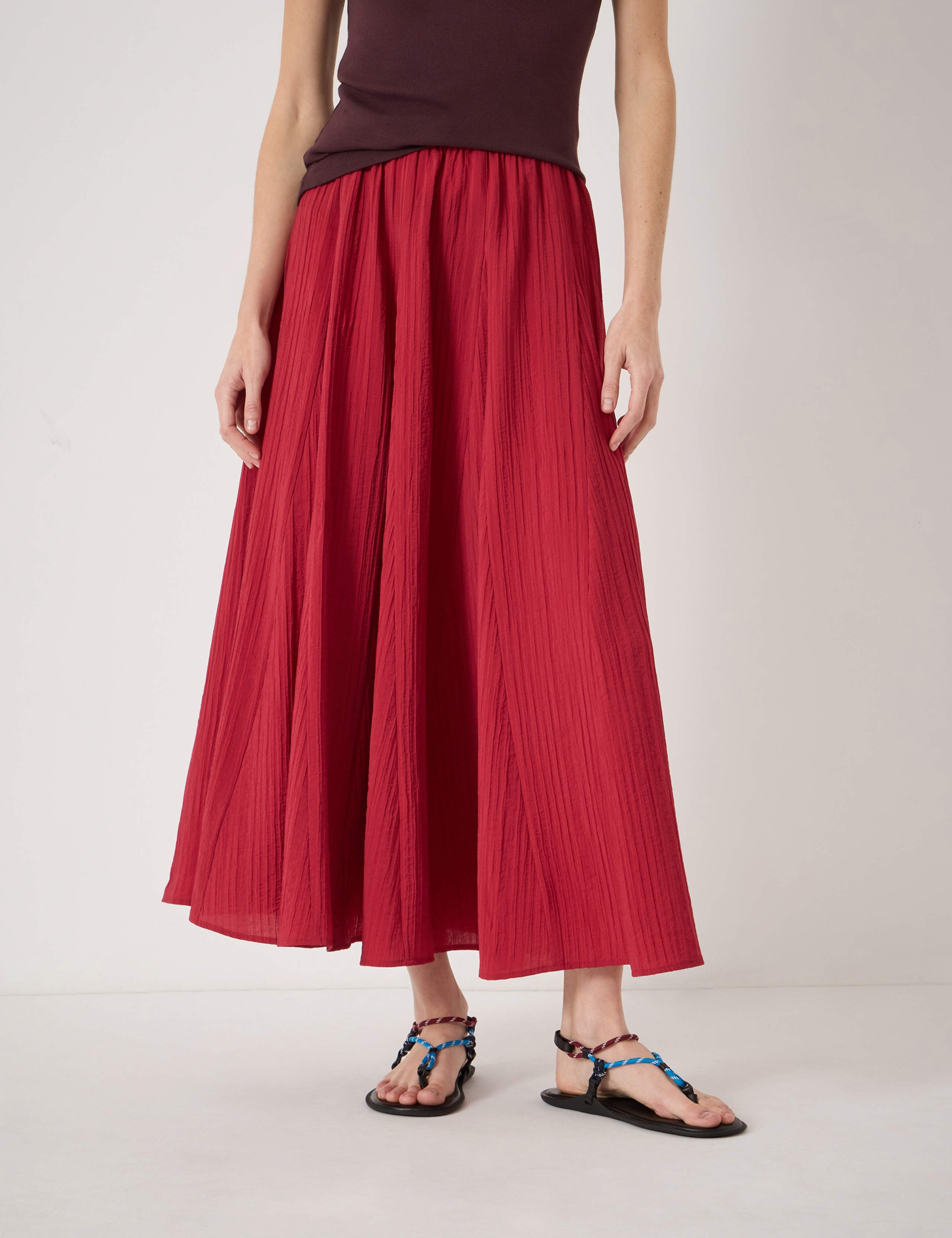 Midi A-Line Skirt 1 of 5