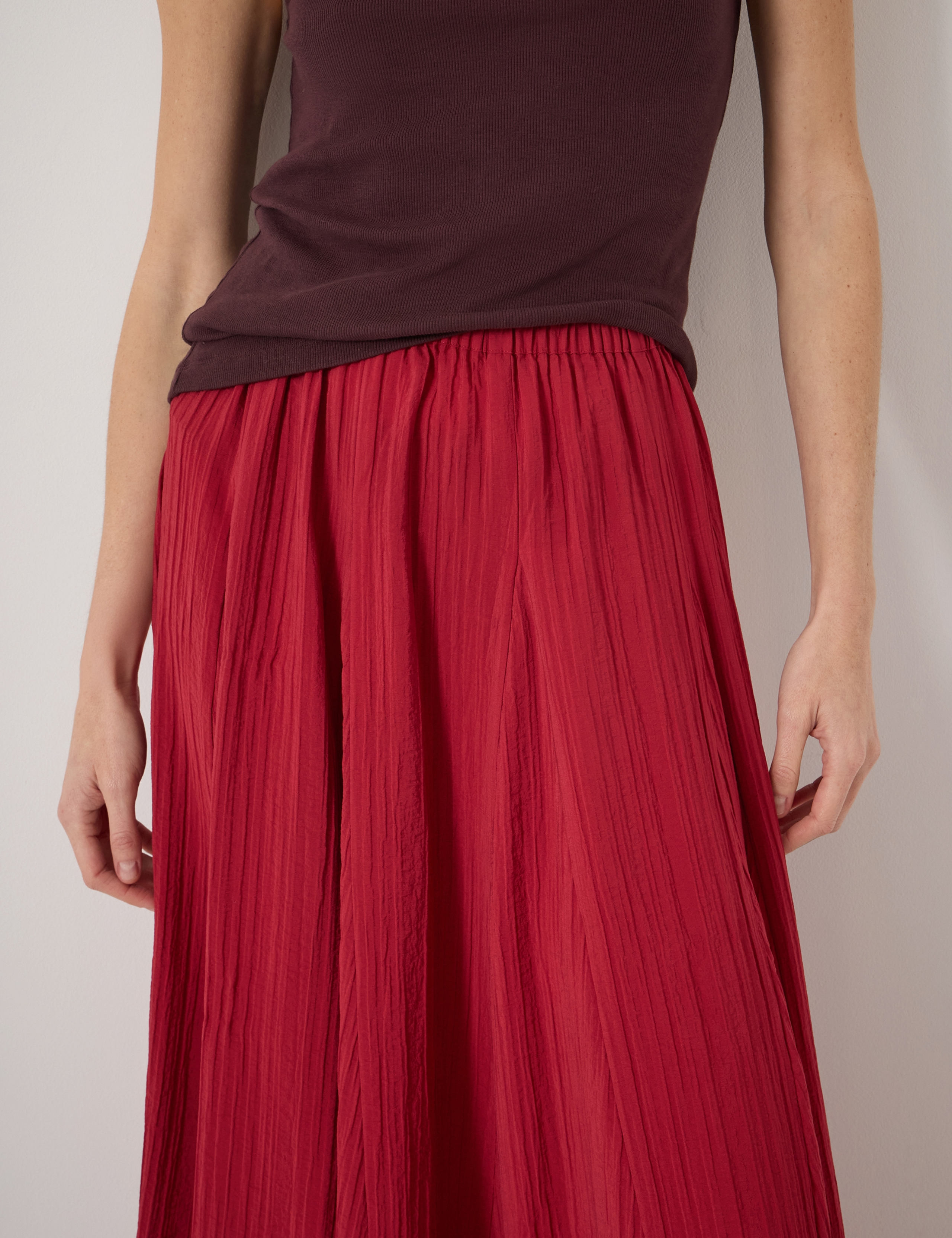 Midi A-Line Skirt 3 of 5