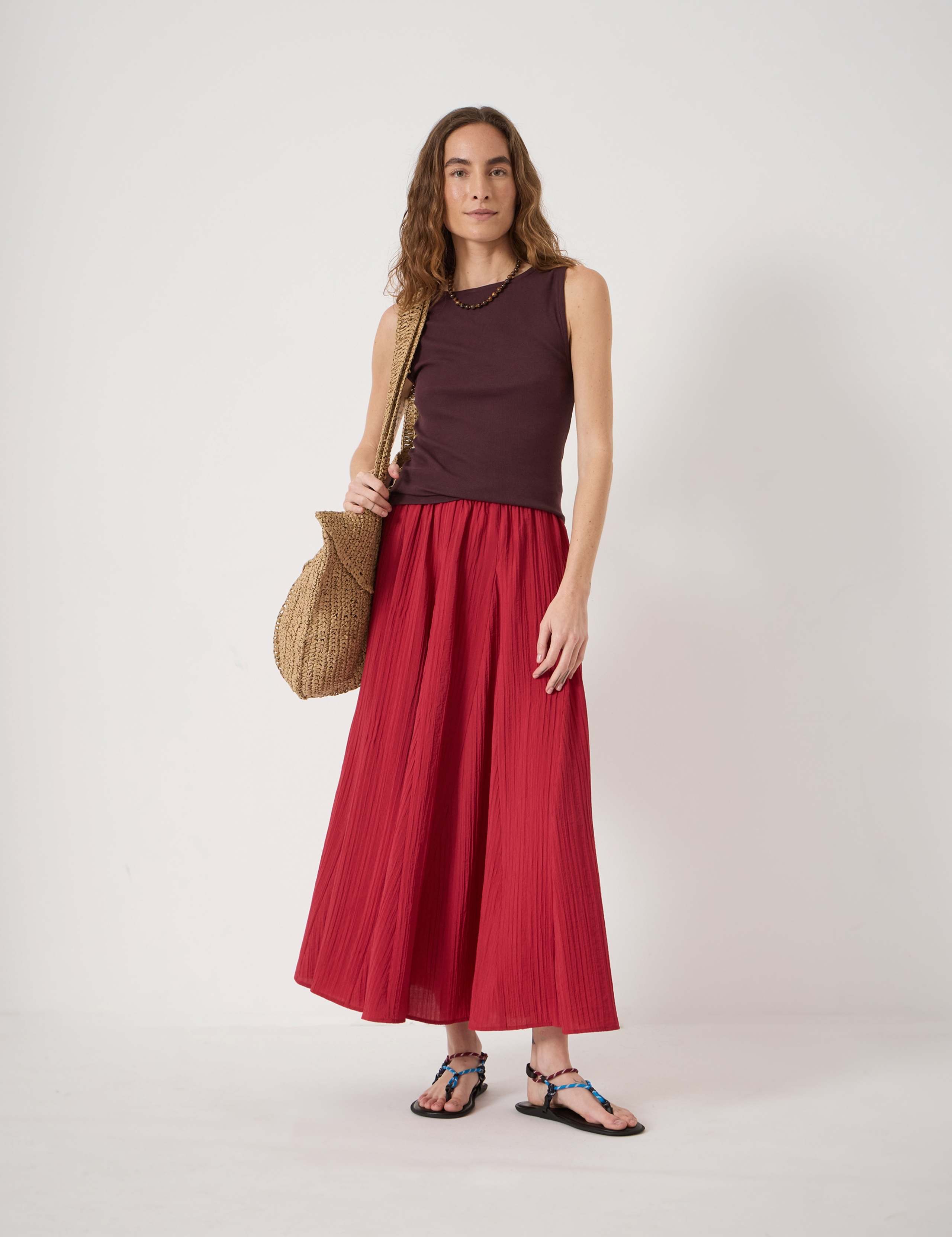 Midi A-Line Skirt 5 of 5