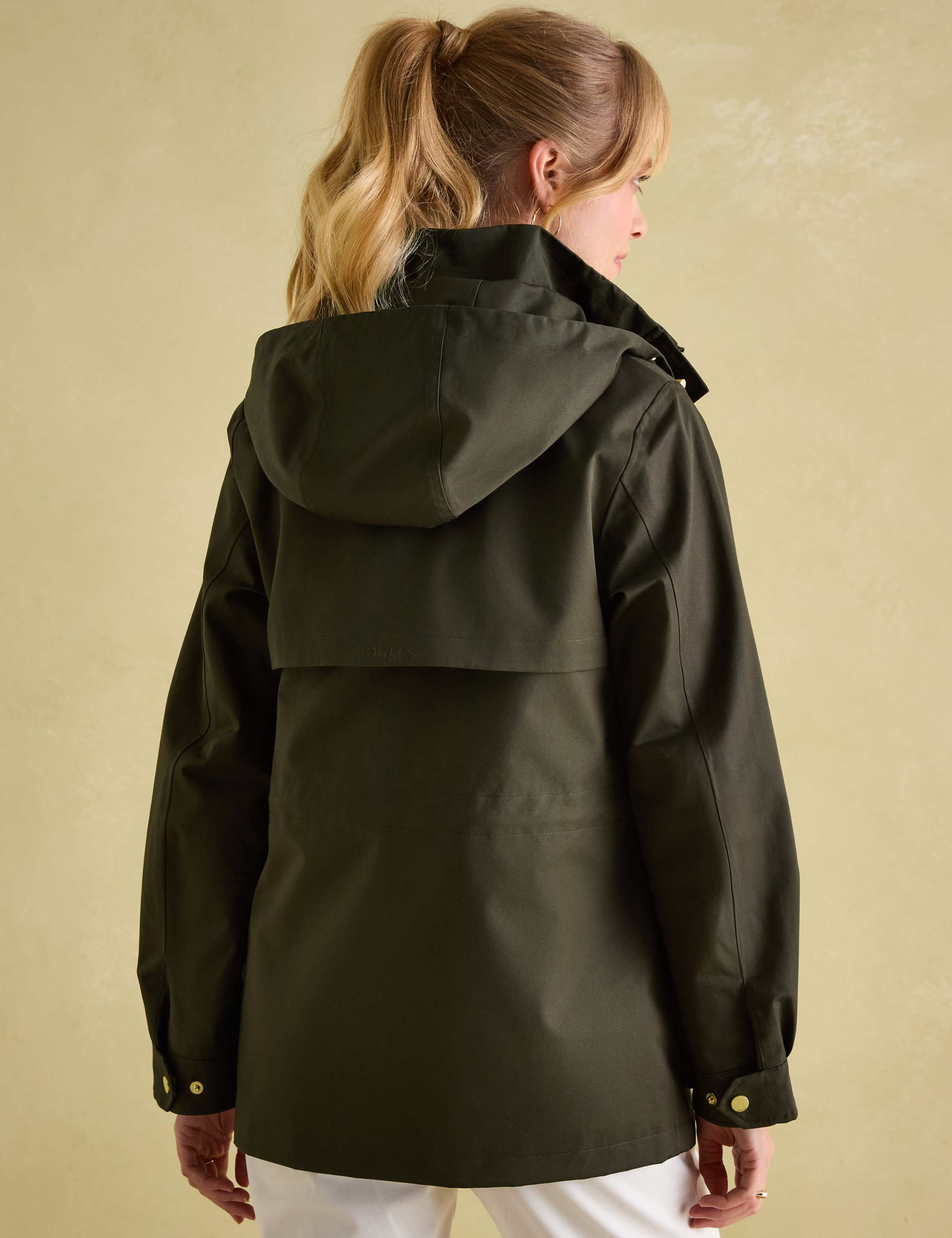 Pure Cotton Hooded Raincoat 4 of 7