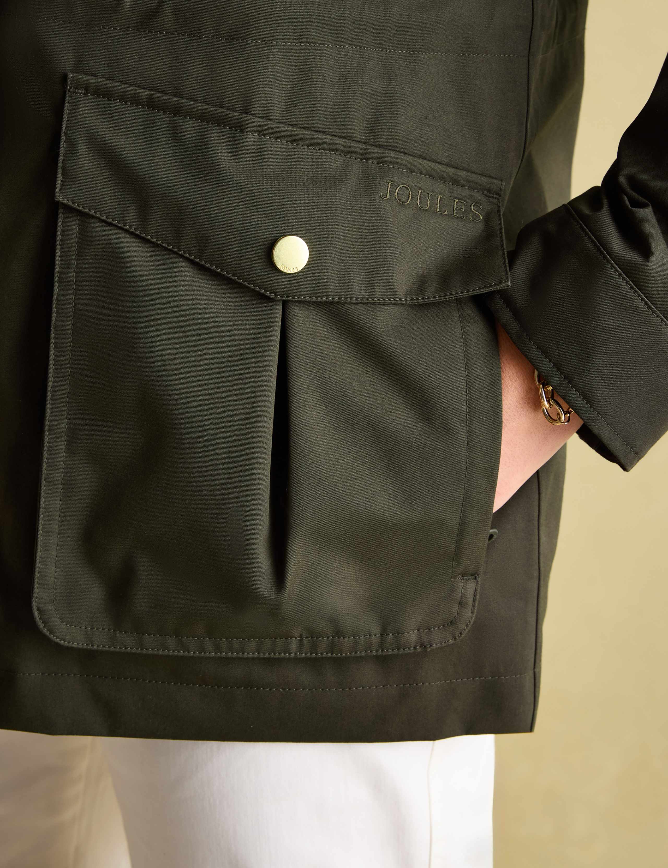 Pure Cotton Hooded Raincoat 6 of 7