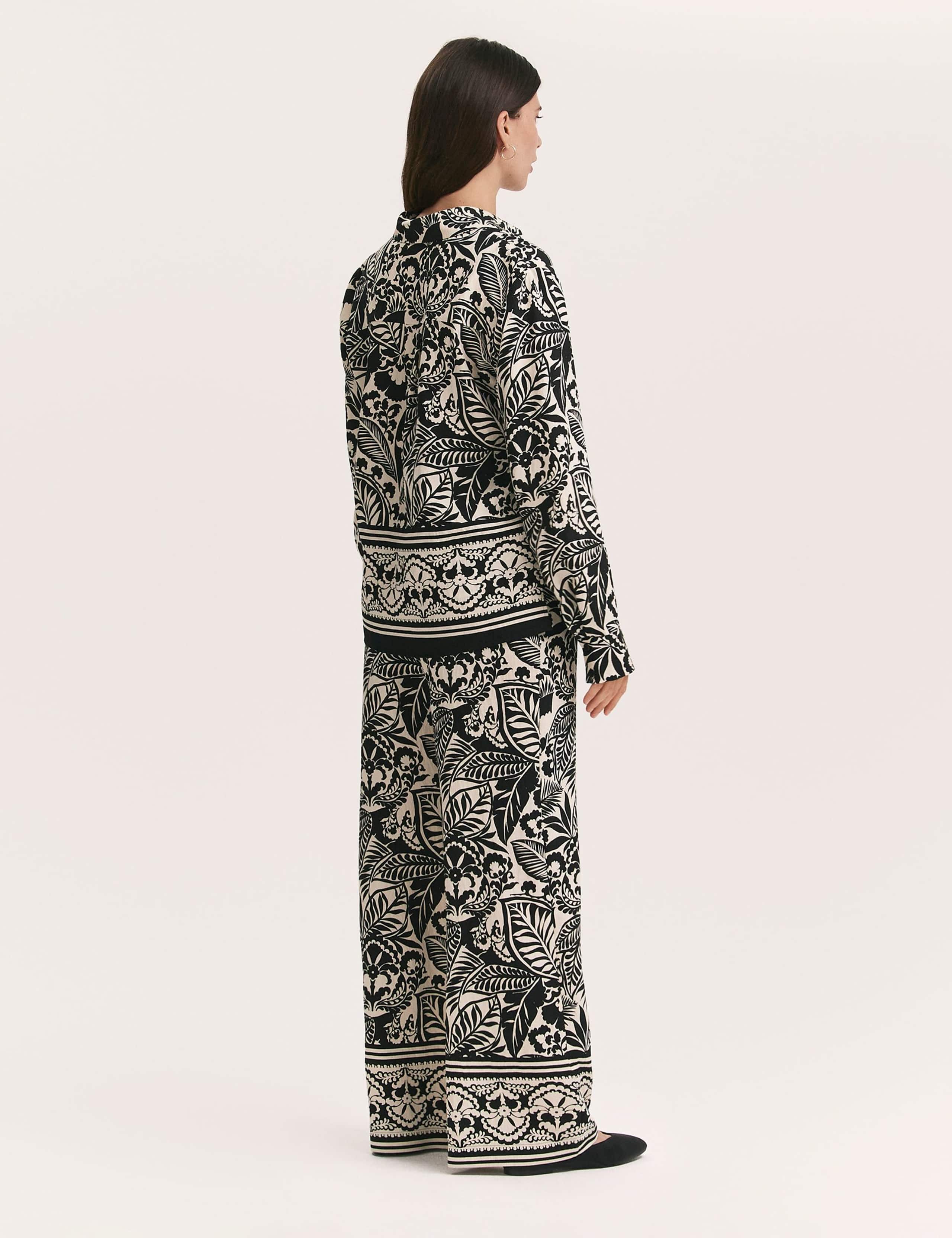 Floral Print Collared Shirt 4 of 4