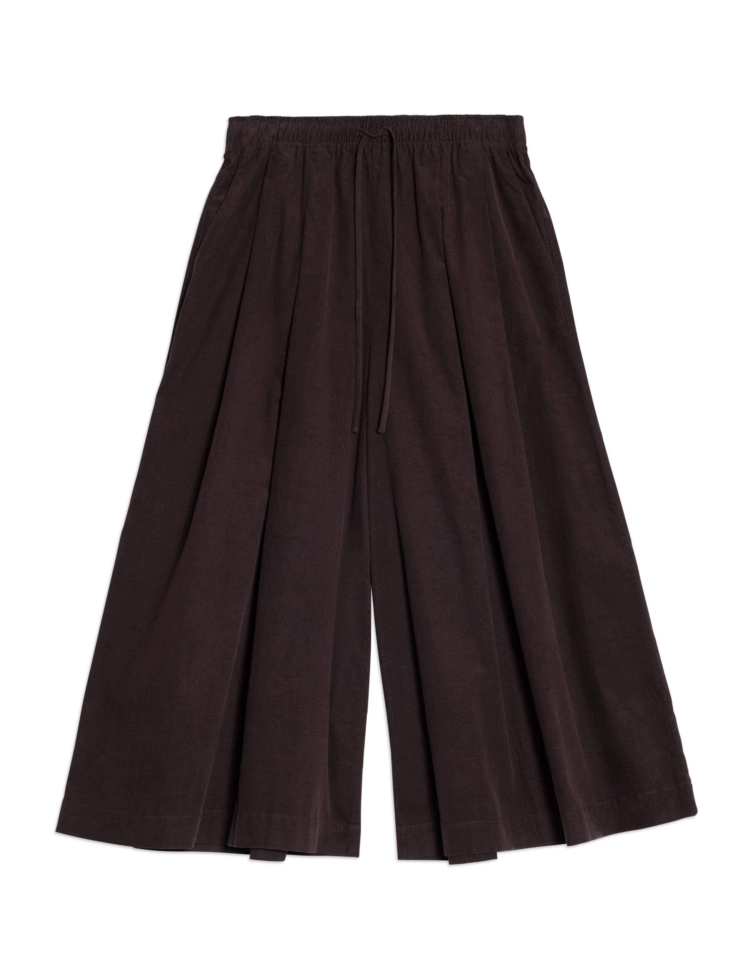 Cord Drawstring Elasticated Waist Culottes 2 of 5